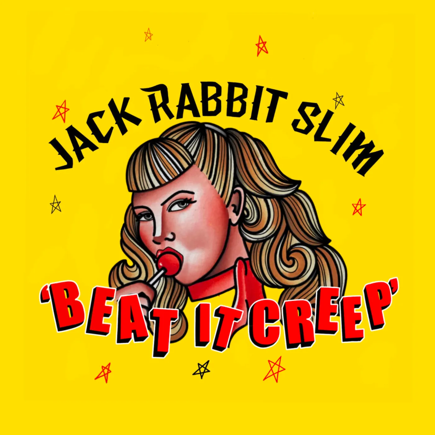 Jack Rabbit Slim BEAT IT CREEP Vinyl Record