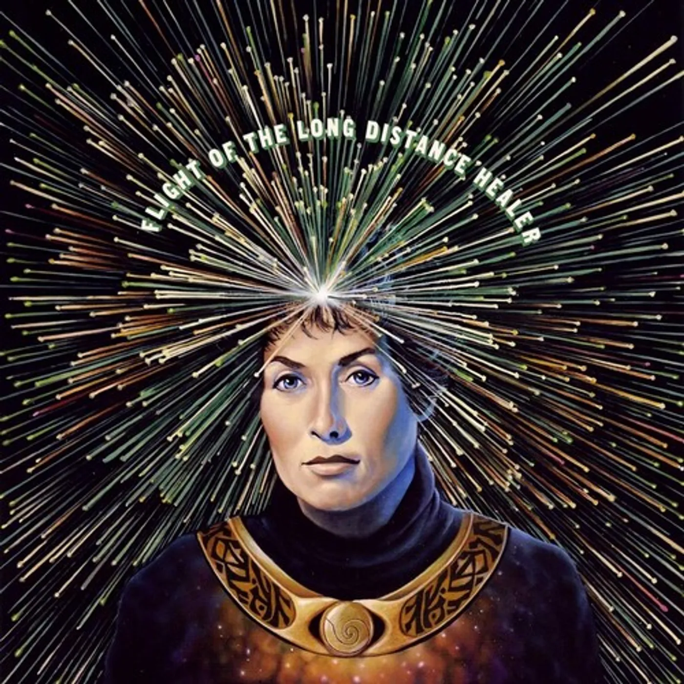 Skyway Man FLIGHT OF THE LONG DISTANCE HEALER Vinyl Record