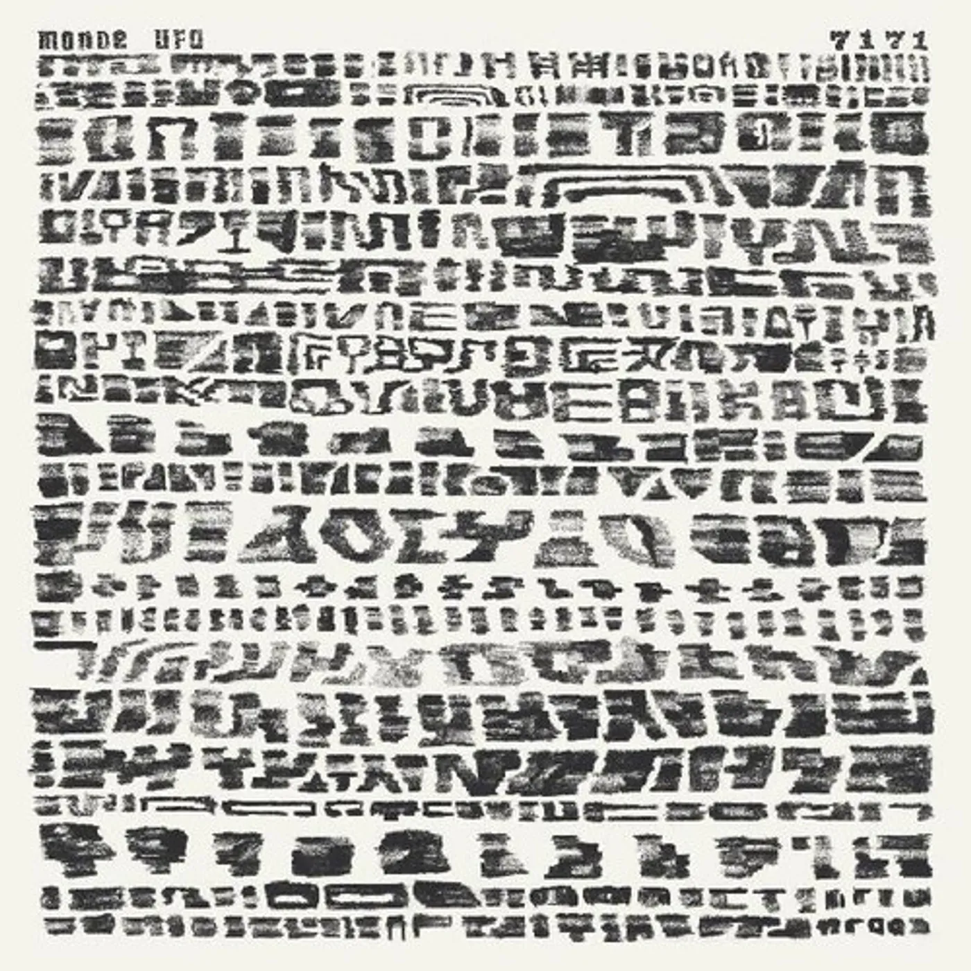 Monde UFO 7171 Vinyl Record