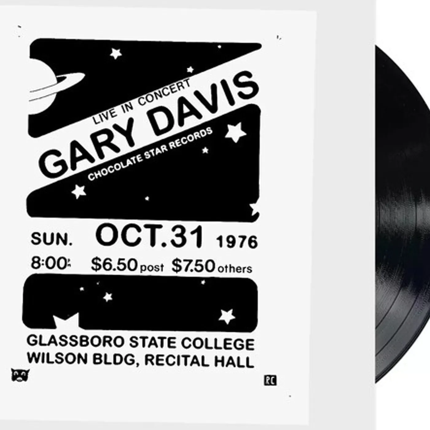 Gary Davis LIVE IN CONCERT 1976 Vinyl Record