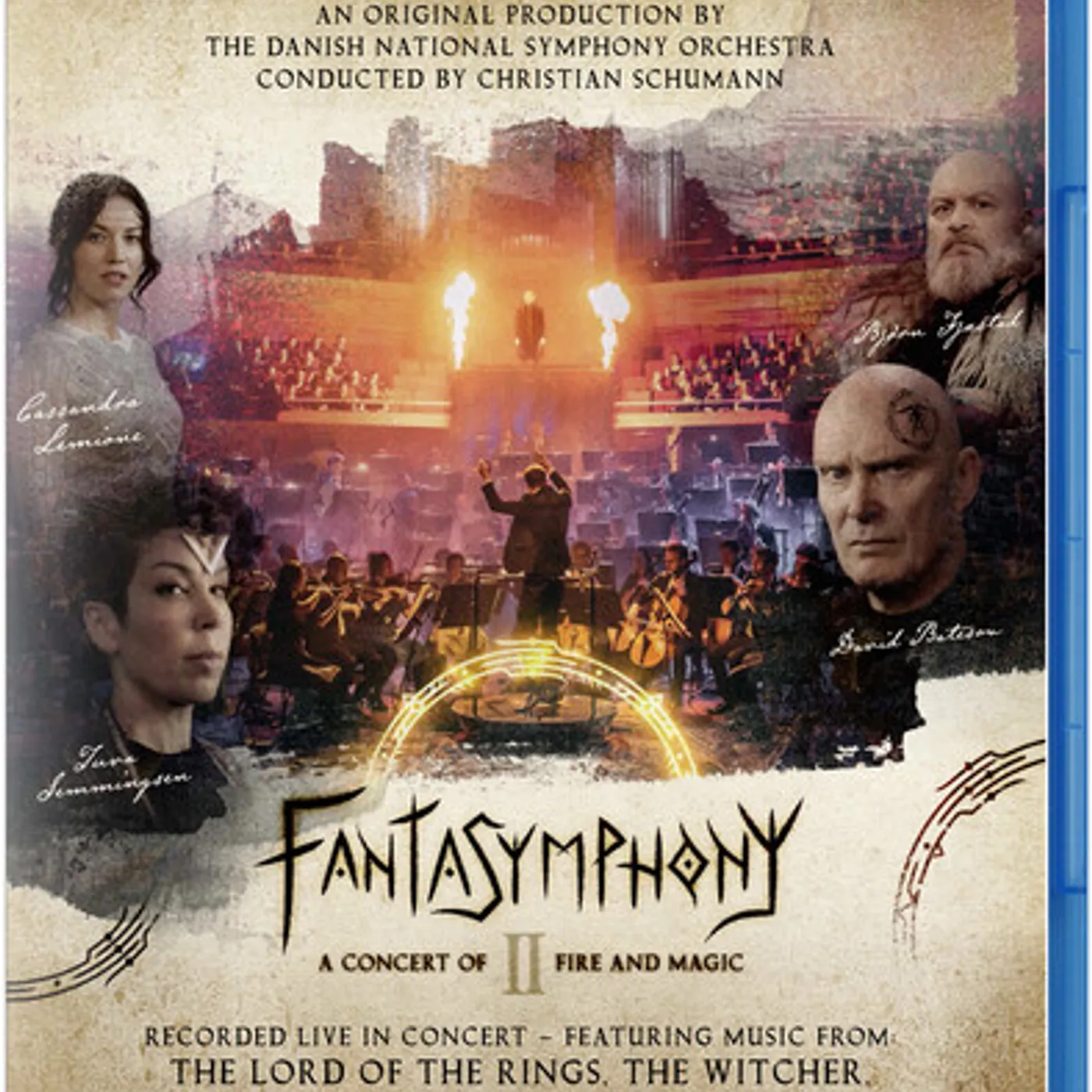 Danish National Symphony Orchestra FANTASYMPHONY II - A CONCERT OF FIRE & MAGIC Blu-ray