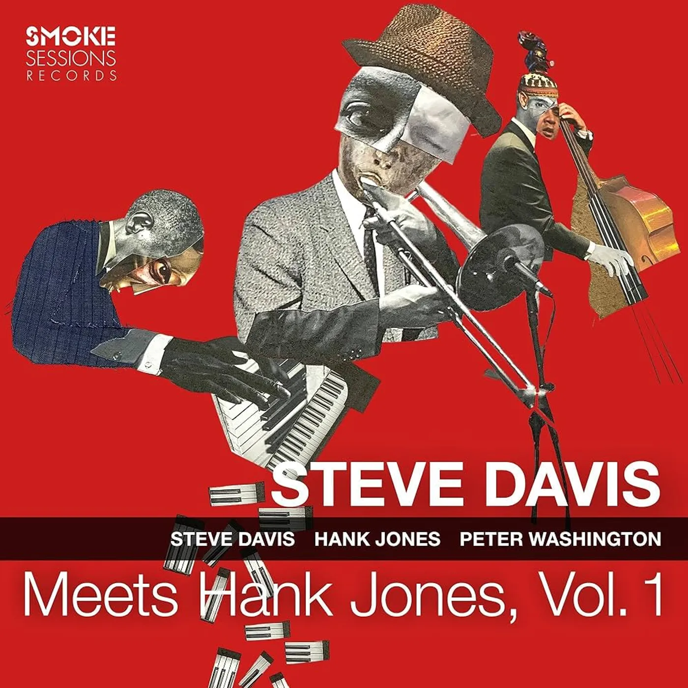 STEVE DAVIS MEETS HANK JONES 1 Vinyl Record