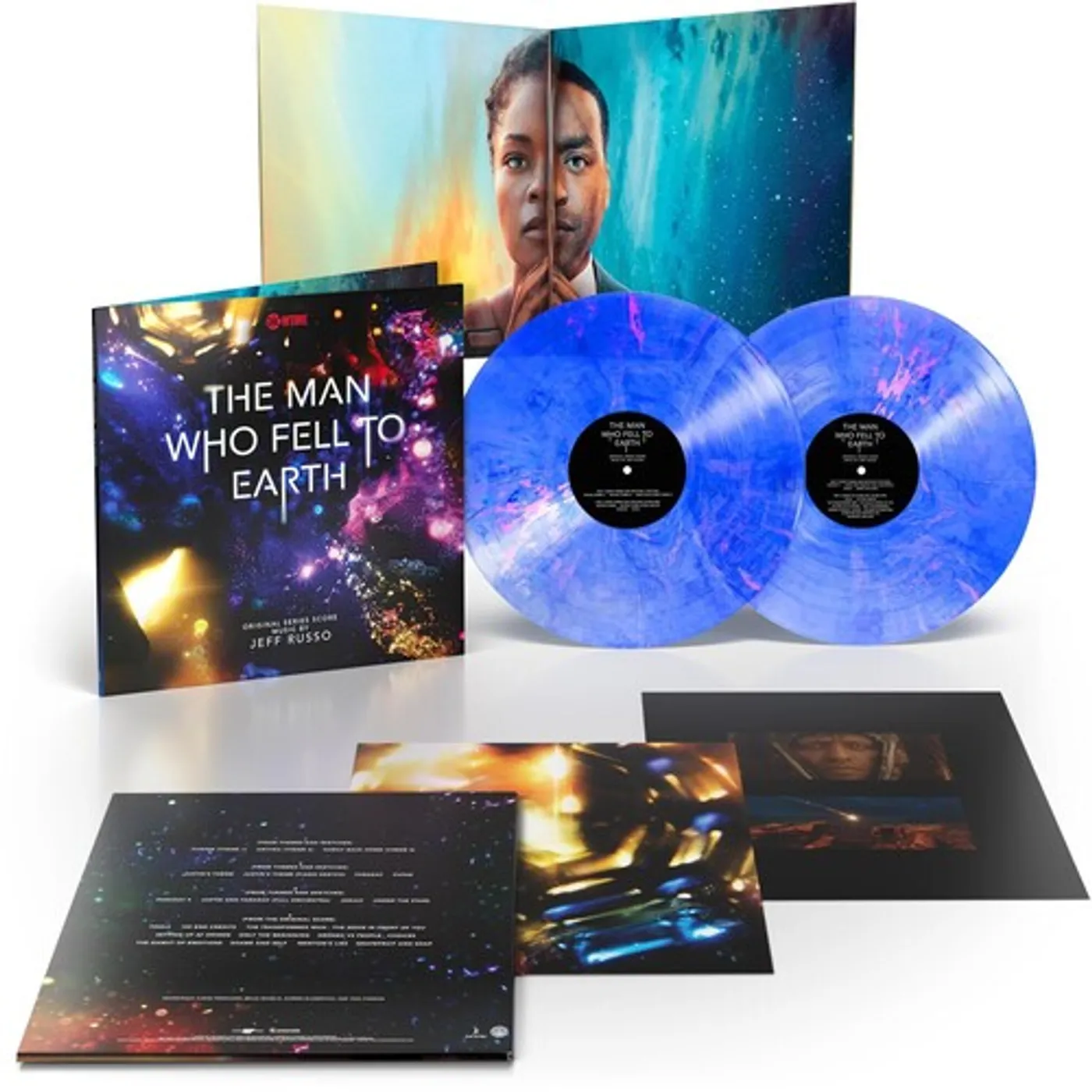 Jeff Russo Man Who Fell To Earth (Original Series Score) (2LP/Blue, Pink) Vinyl Record