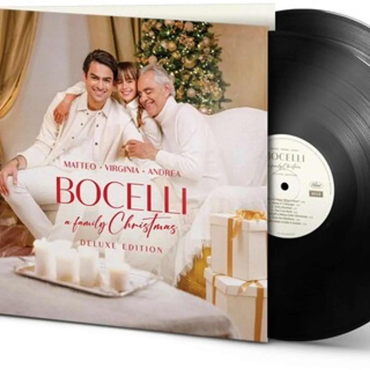 Andrea Bocelli / Matteo Bocelli / Virginia Bocelli FAMILY CHRISTMAS Vinyl Record