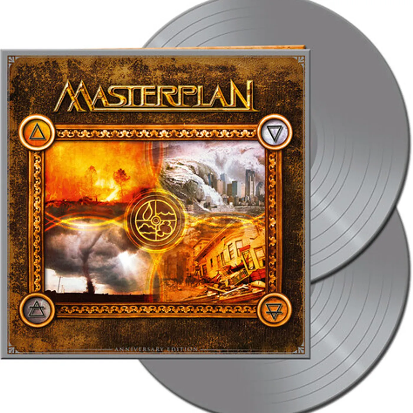 MASTERPLAN - SILVER Vinyl Record