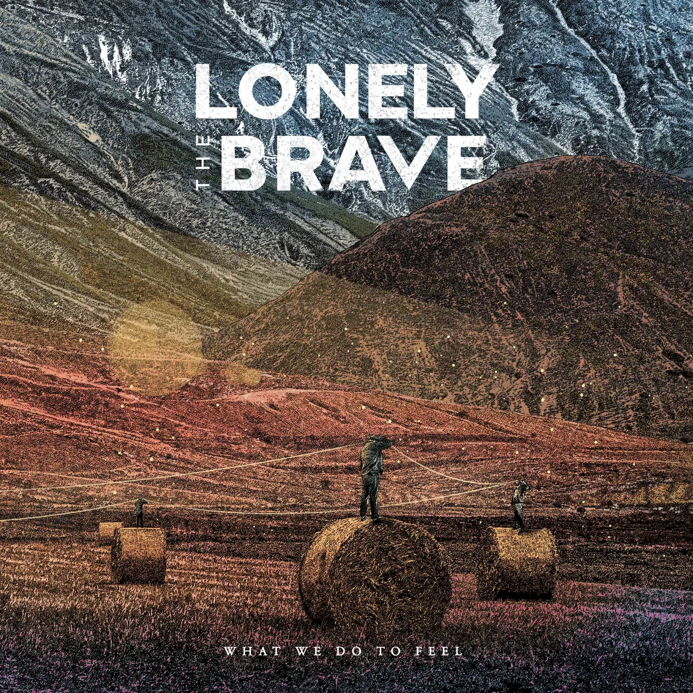Lonely The Brave WHAT WE DO TO FEEL Vinyl Record