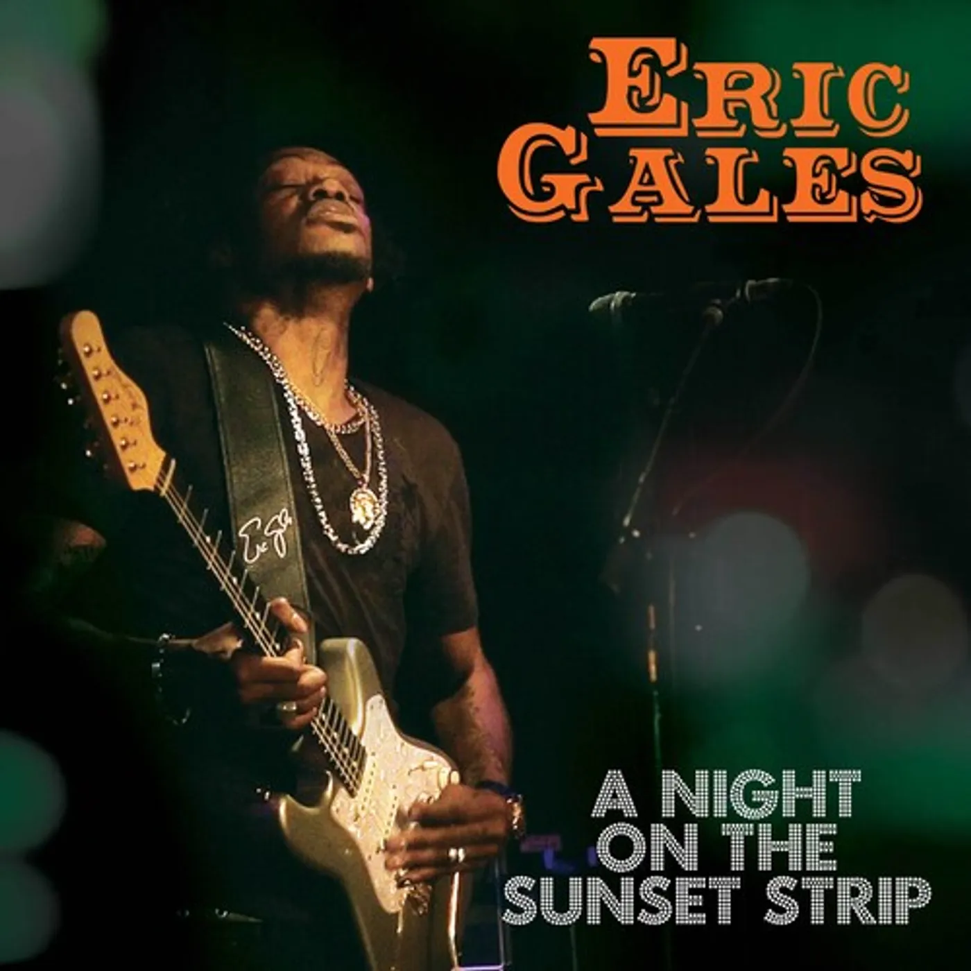 Eric Gales NIGHT ON THE SUNSET STRIP - GOLD Vinyl Record