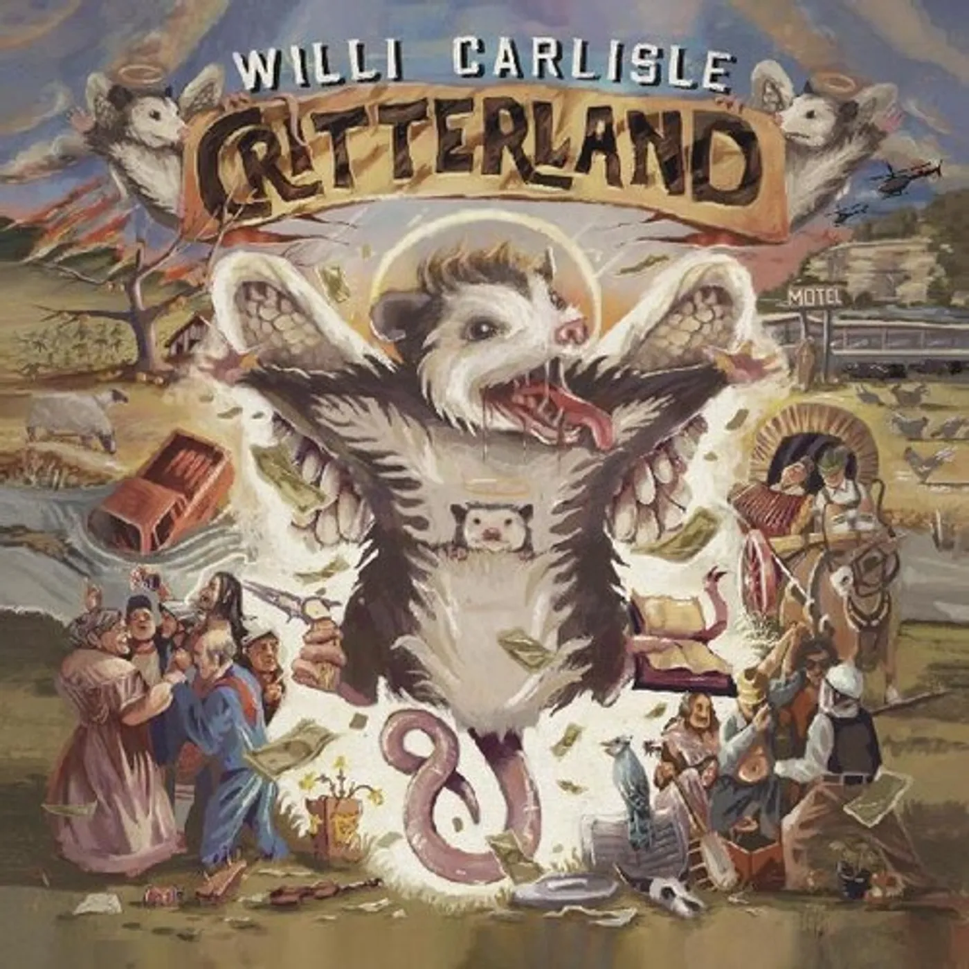 Willi Carlisle CRITTERLAND Vinyl Record