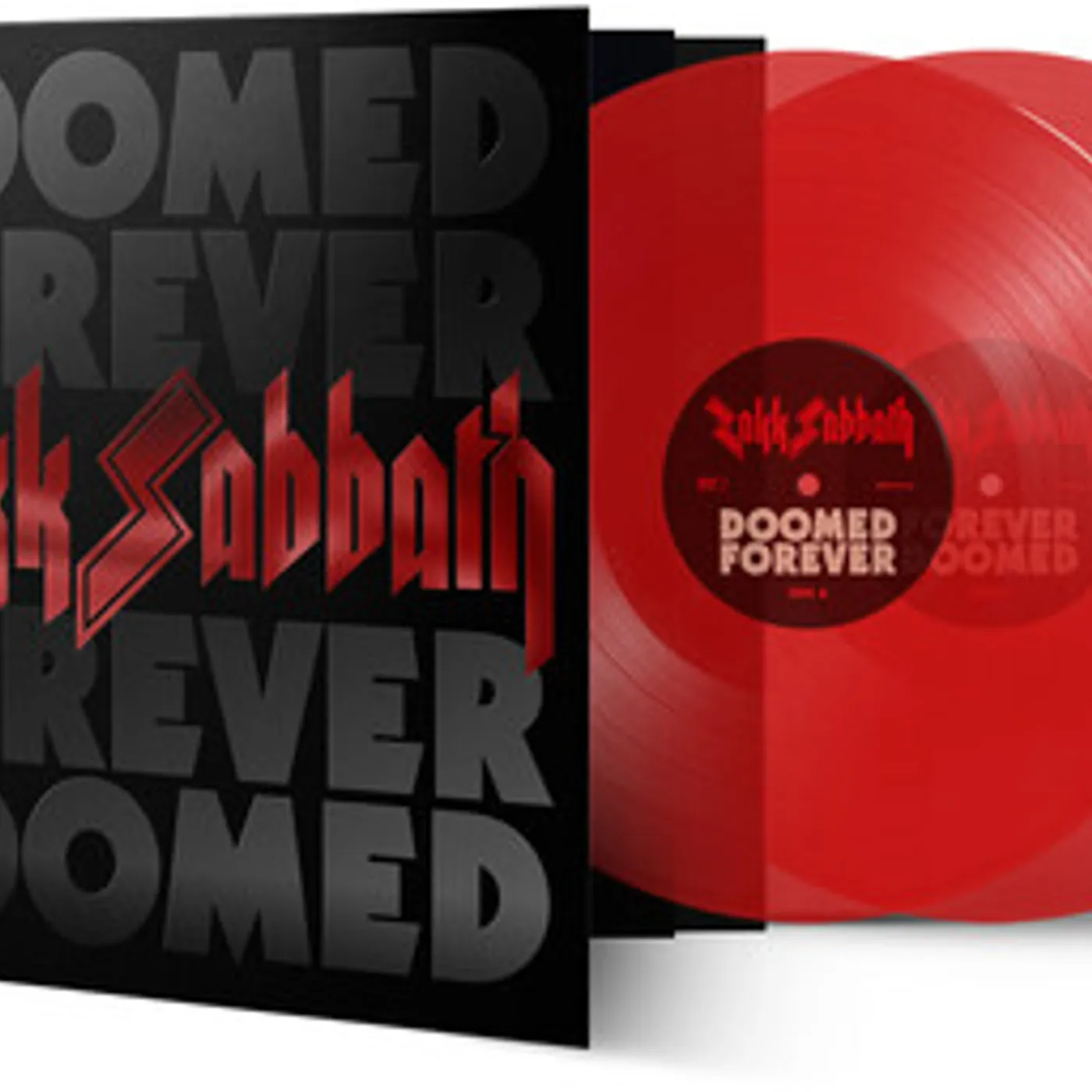 Zakk Sabbath DOOMED FOREVER FOREVER DOOMED - RED TRANSPARENT Vinyl Record