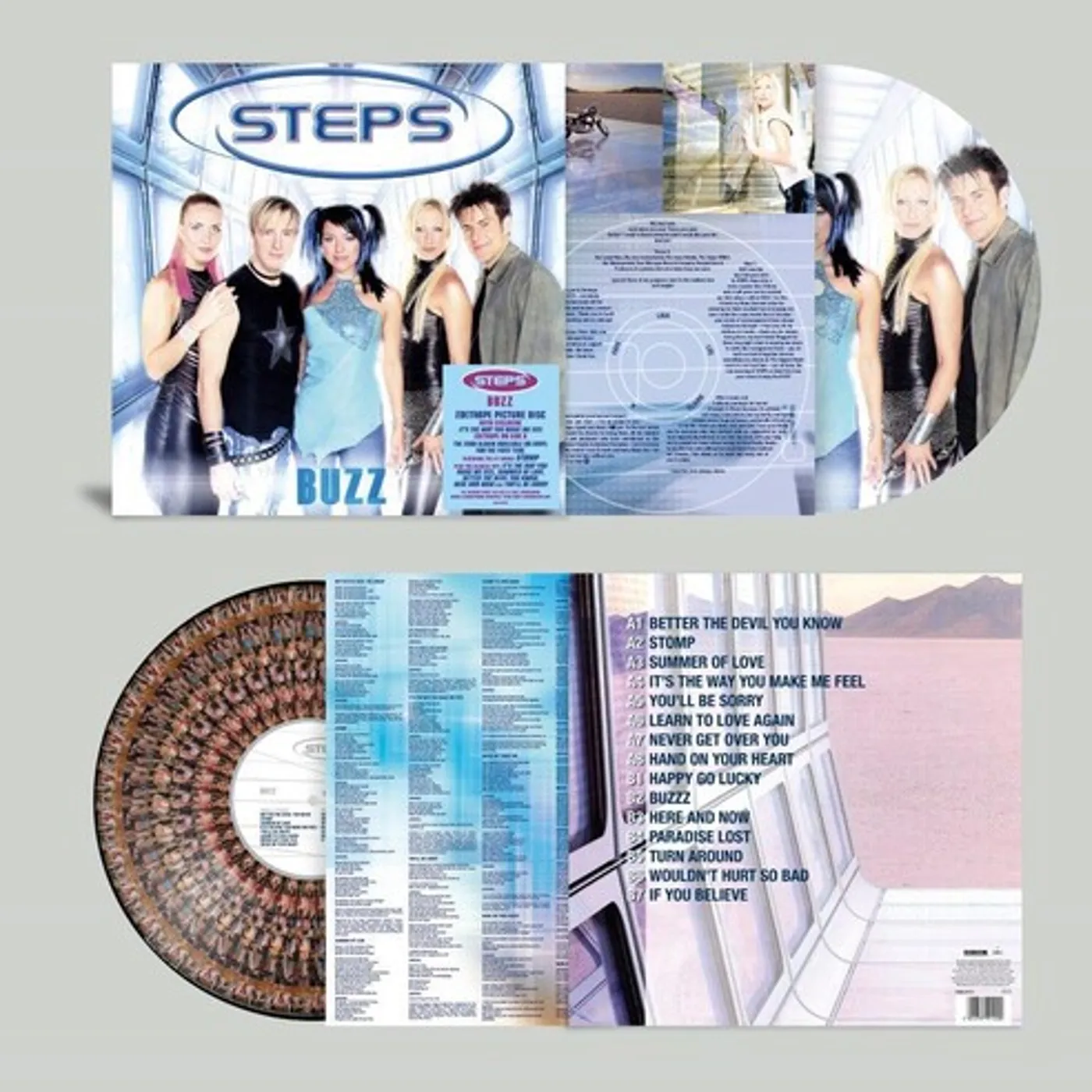 Steps Buzz (Zoetrope Picture) Vinyl Record