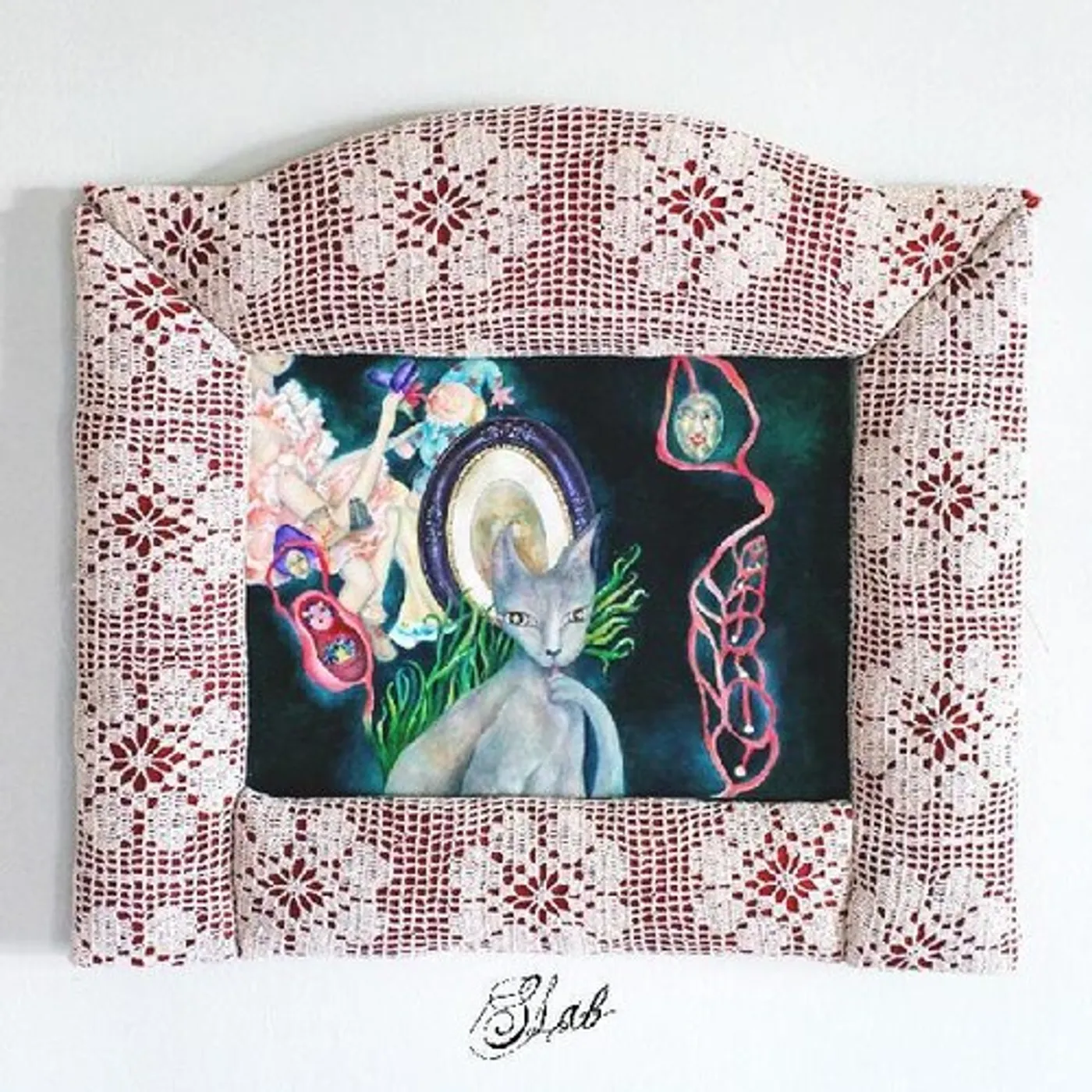 Wombo SLAB / KEESH MOUNTAIN Vinyl Record