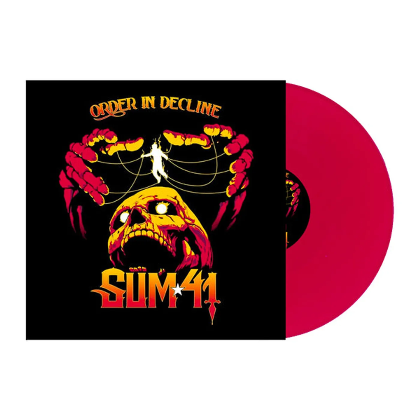Sum 41 Order In Decline - Hot Pink Vinyl Record