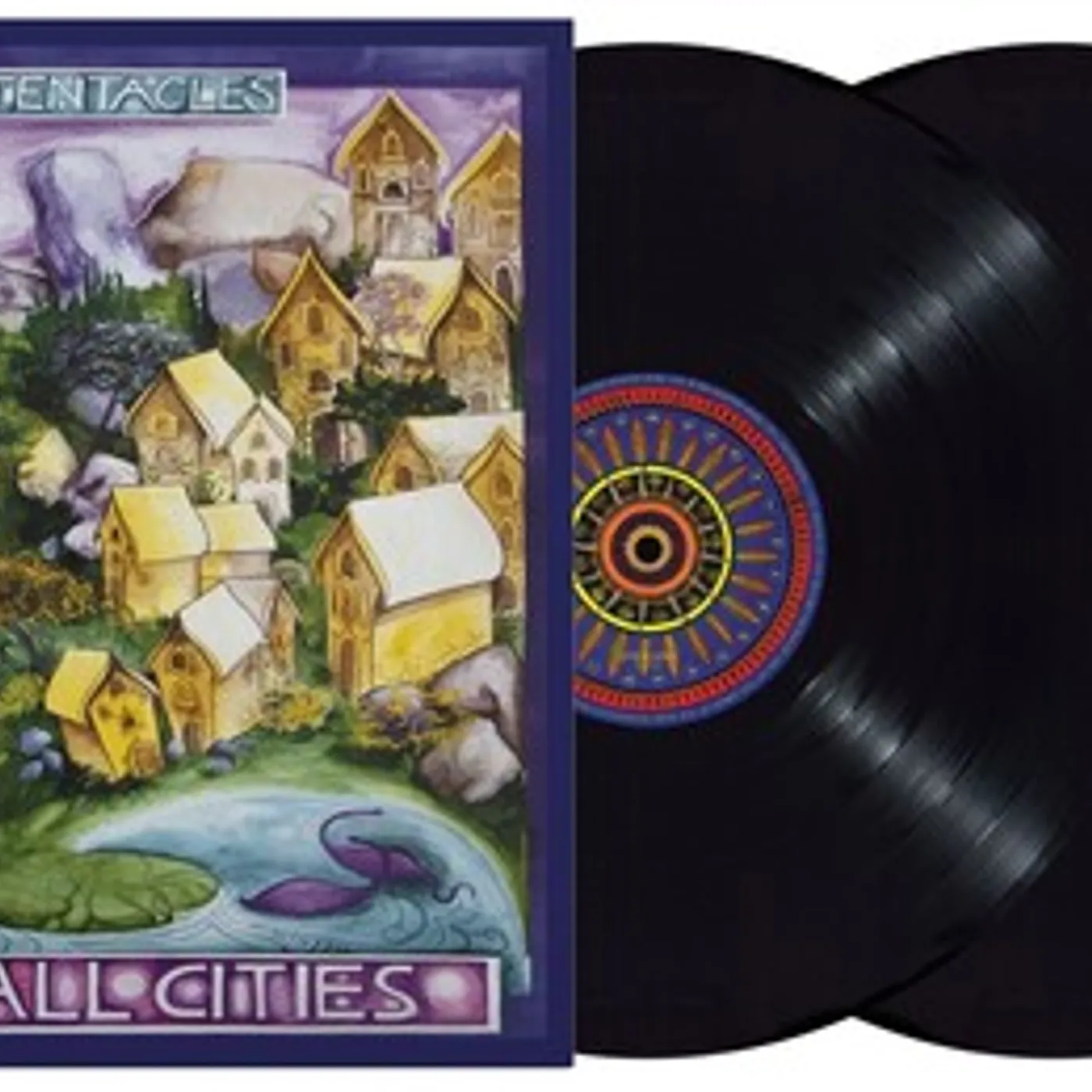 Ozric Tentacles WATERFALL CITIES (ED WYNNE REMASTER) Vinyl Record