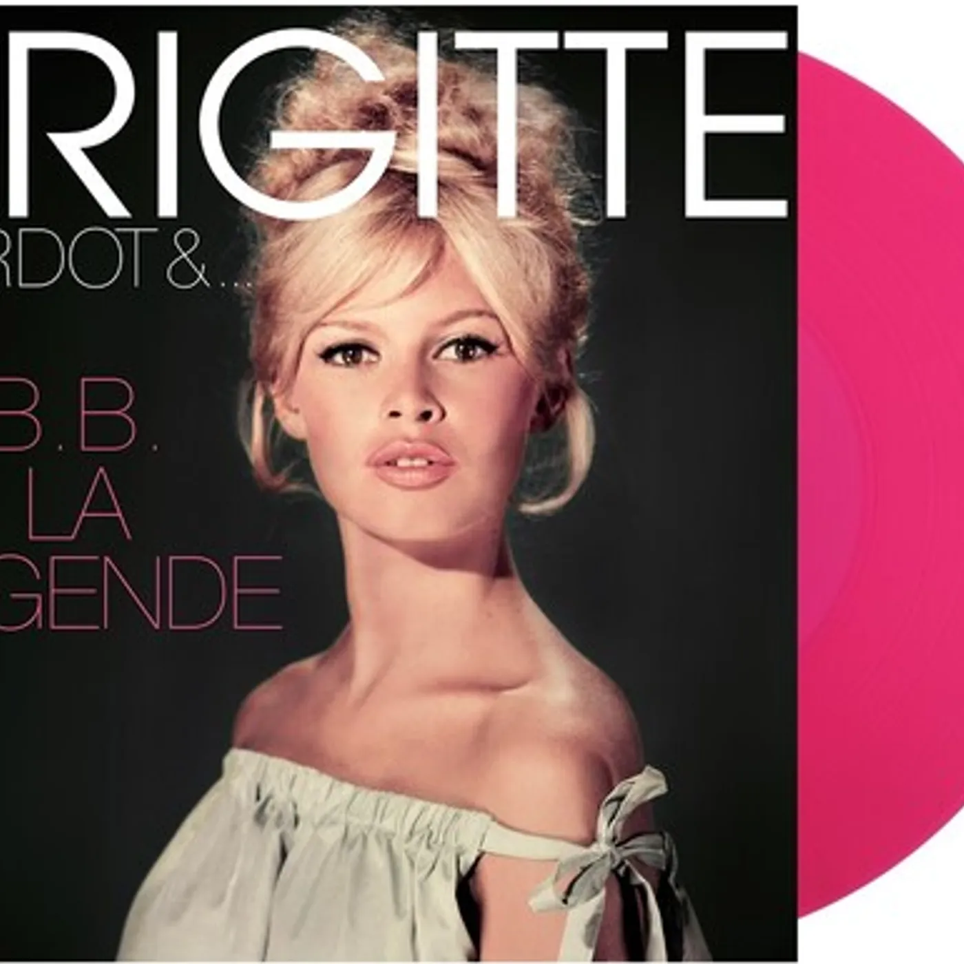 Brigitte Bardot B.B. LA LEGENDE - LTD 180GM TRANSPARENT MAGENTA Vinyl Record