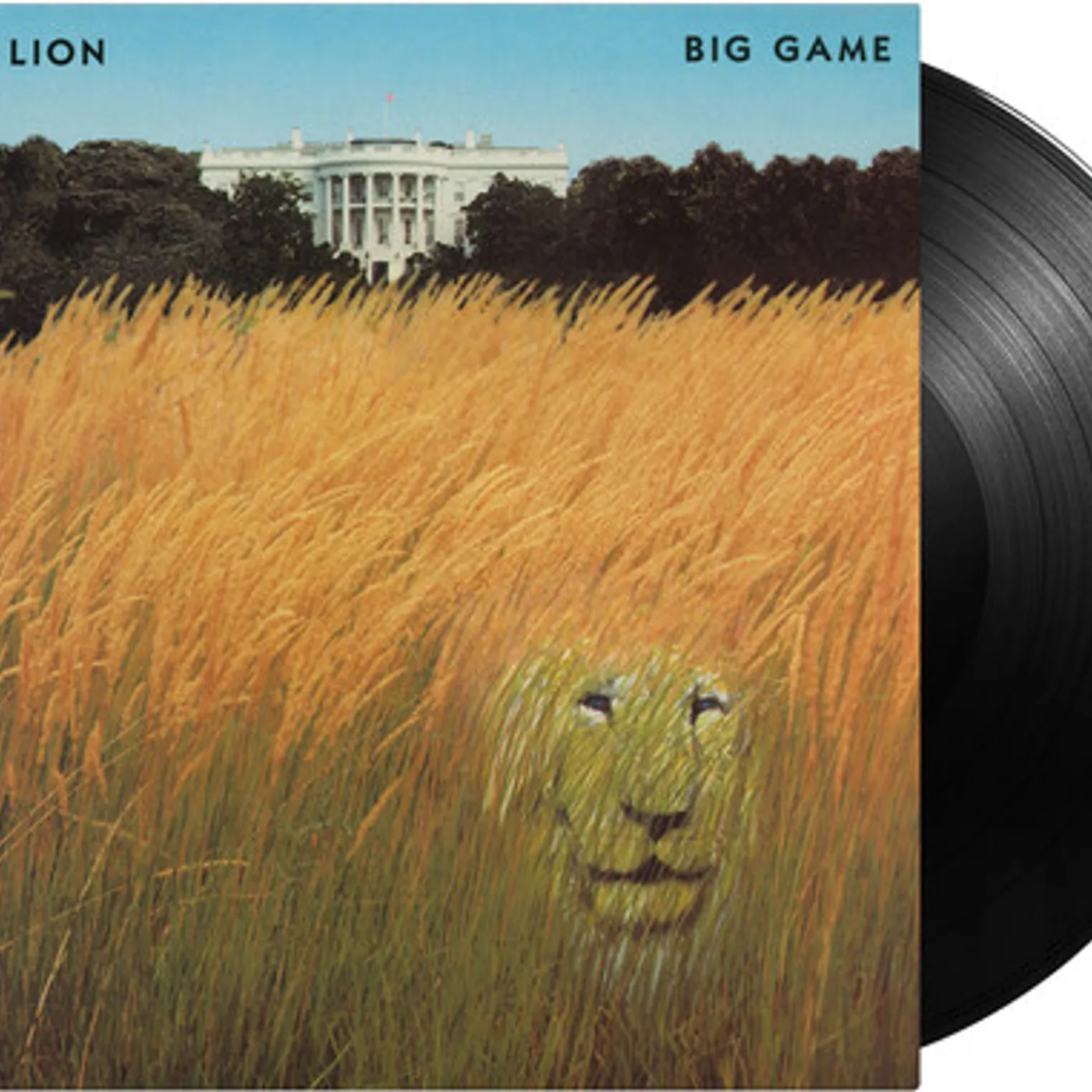 White Lion BIG GAME Vinyl Record