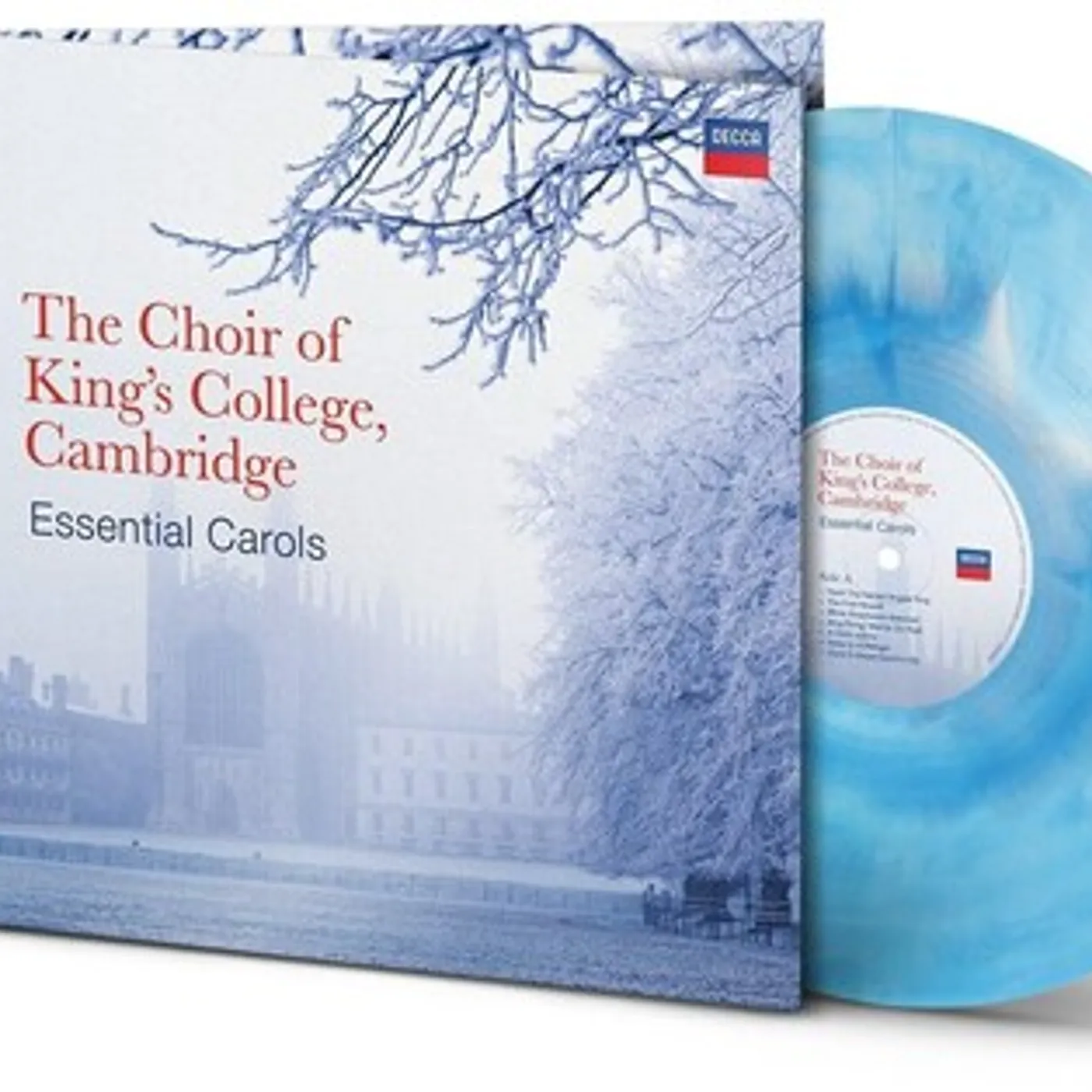 Choir of King's College, Cambridge Essential Carols: The Best Of (Limited/Blue/White) Vinyl Record