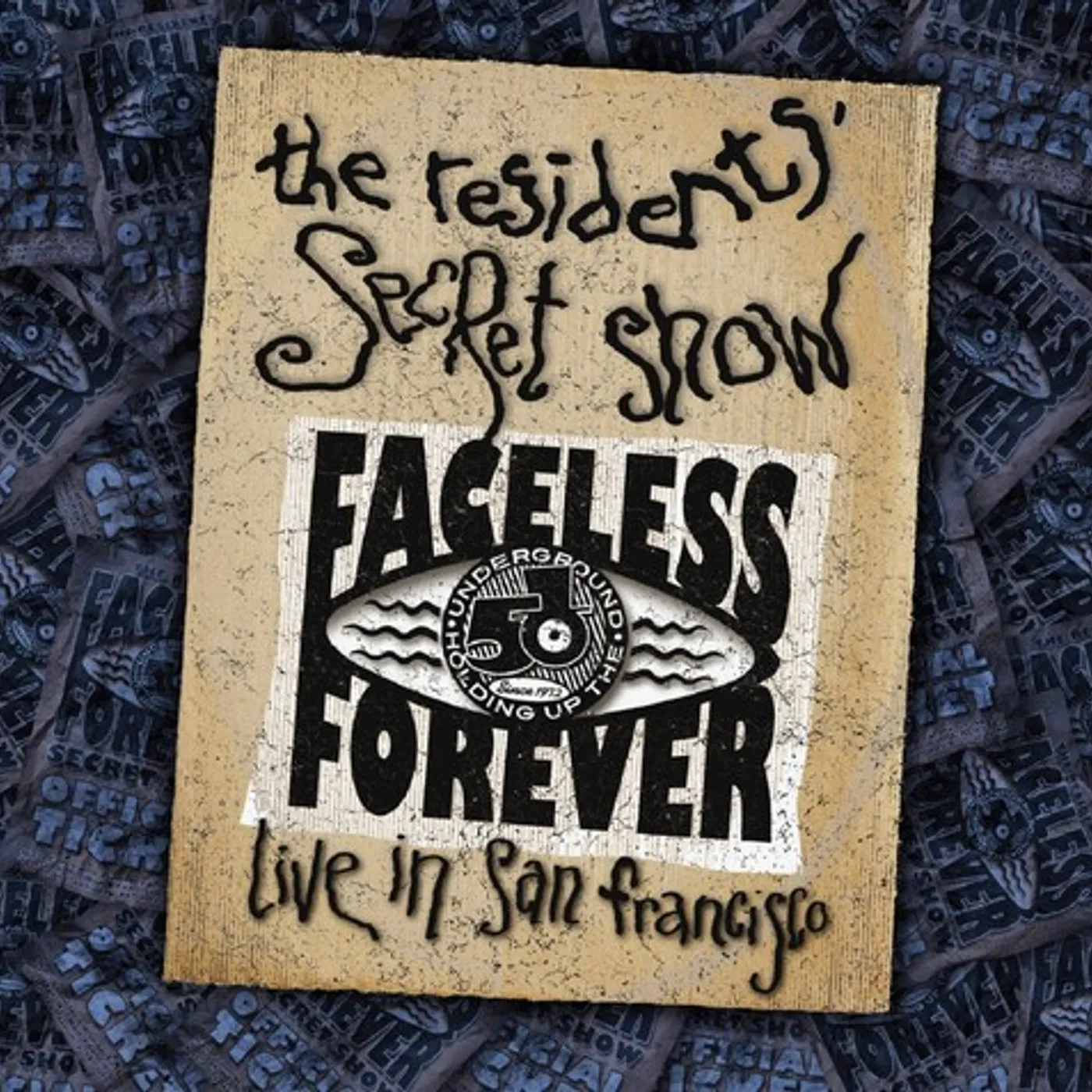 The Residents SECRET SHOW (LIVE IN SAN FRANCISCO) Vinyl Record