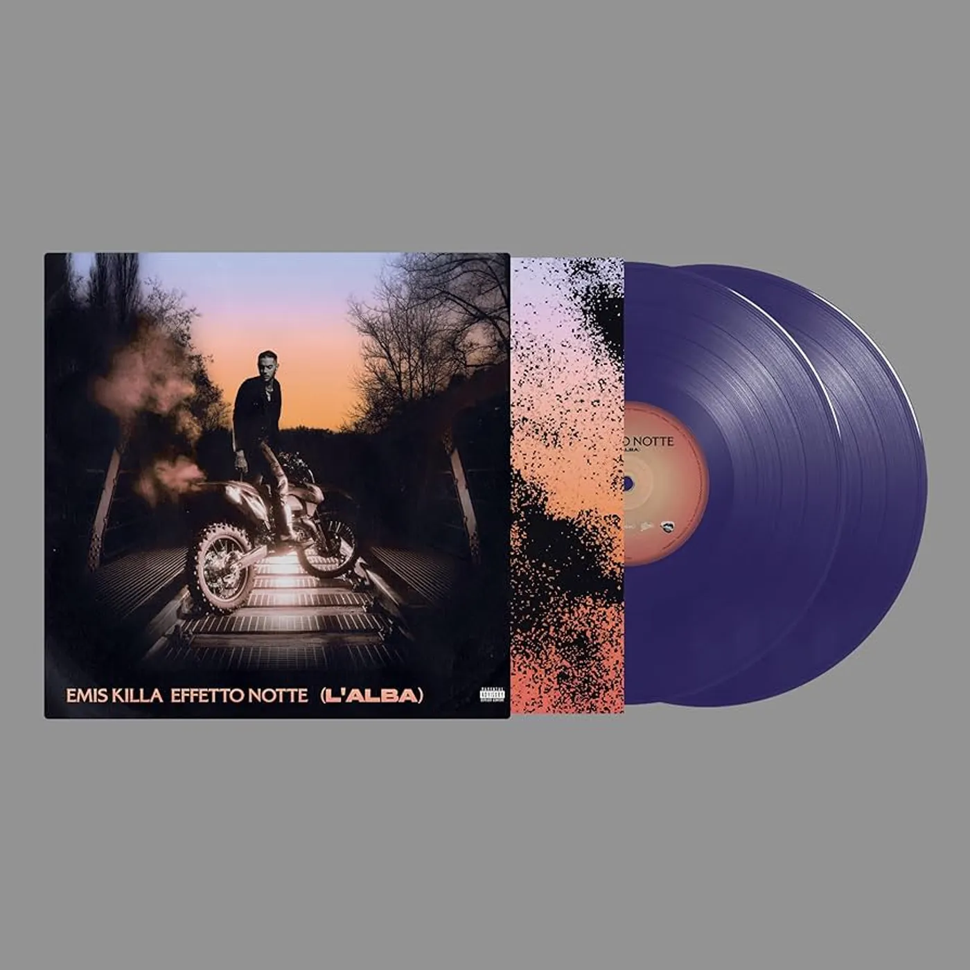 Emis Killa Effetto Notte L'Alba (2LP/Violet) Vinyl Record