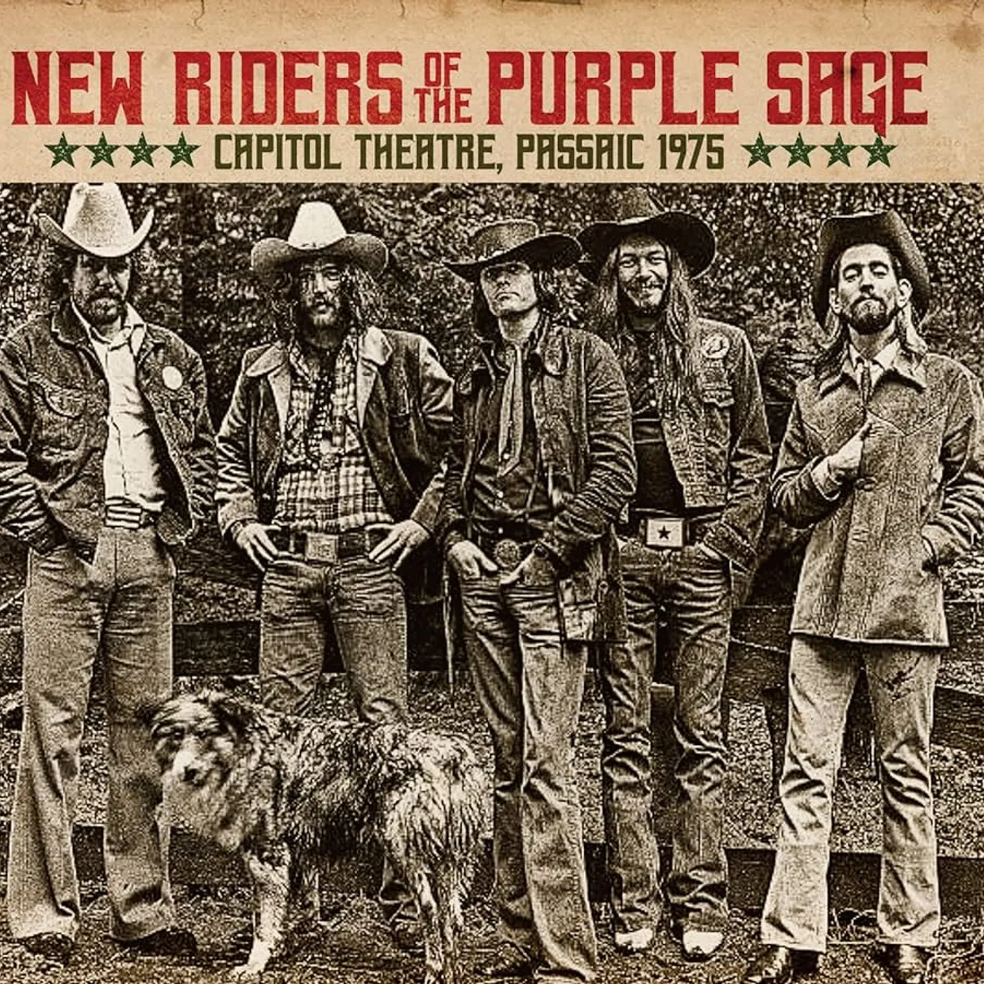 New Riders of the Purple Sage LIVE AT THE CAPITOL THEATER Vinyl Record