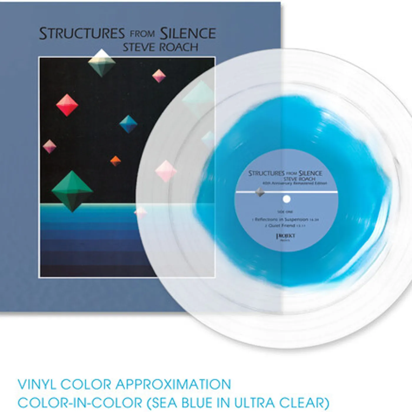 Steve Roach Structures From Silence Vinyl Record
