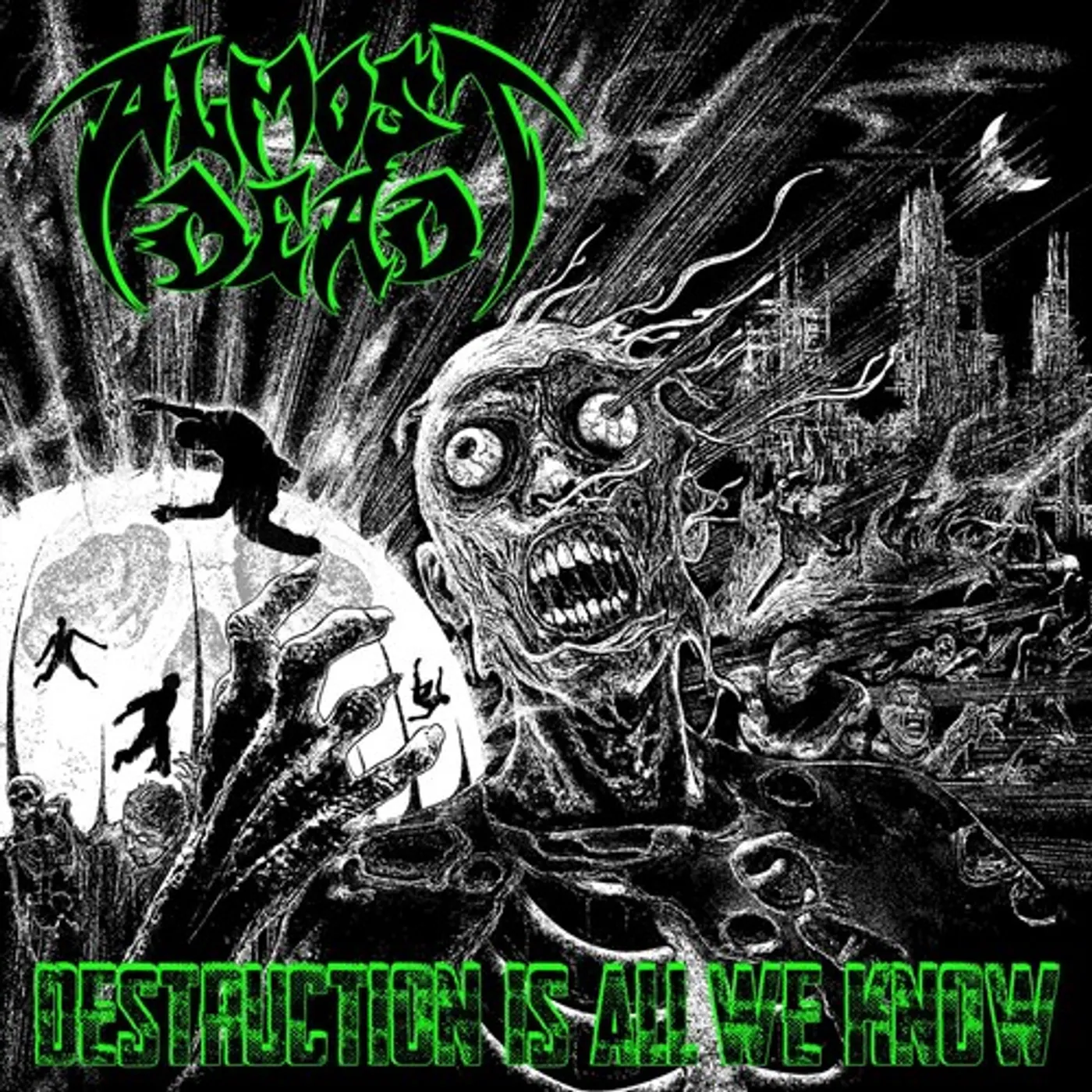 Almost Dead DESTRUCTION IS ALL WE KNOW CD
