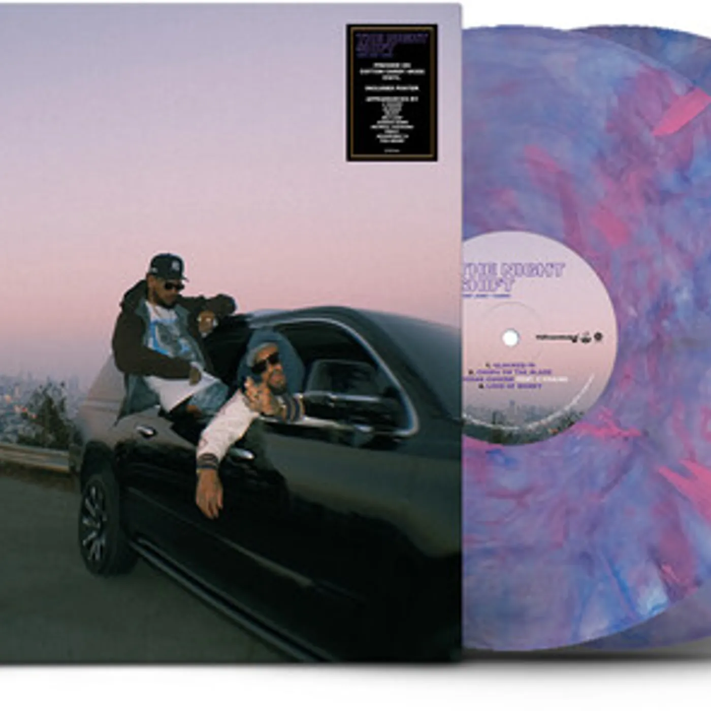 Larry June / Cardo Night Shift (2LP/Colored) Vinyl Record