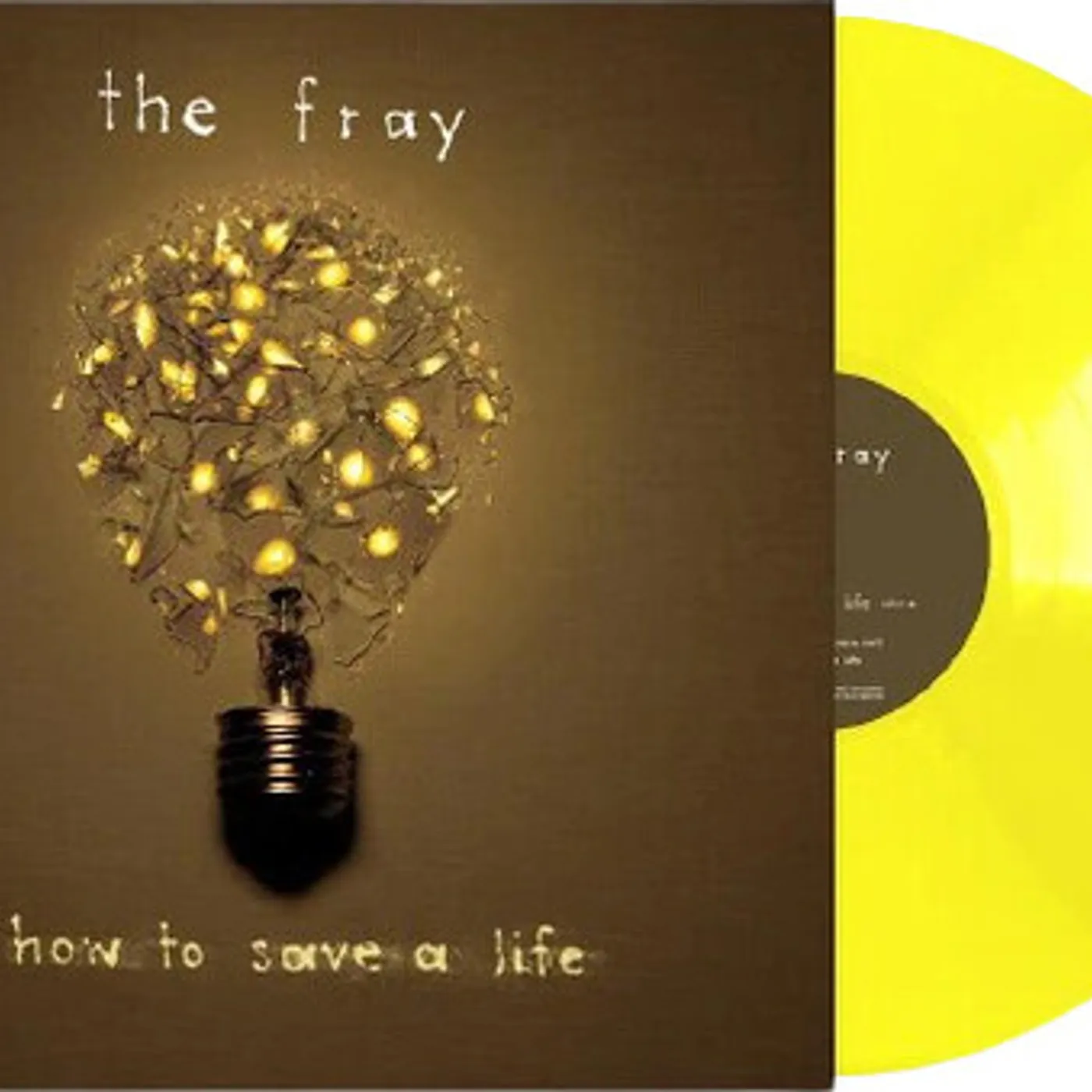 The Fray How To Save A Life (Yellow) Vinyl Record