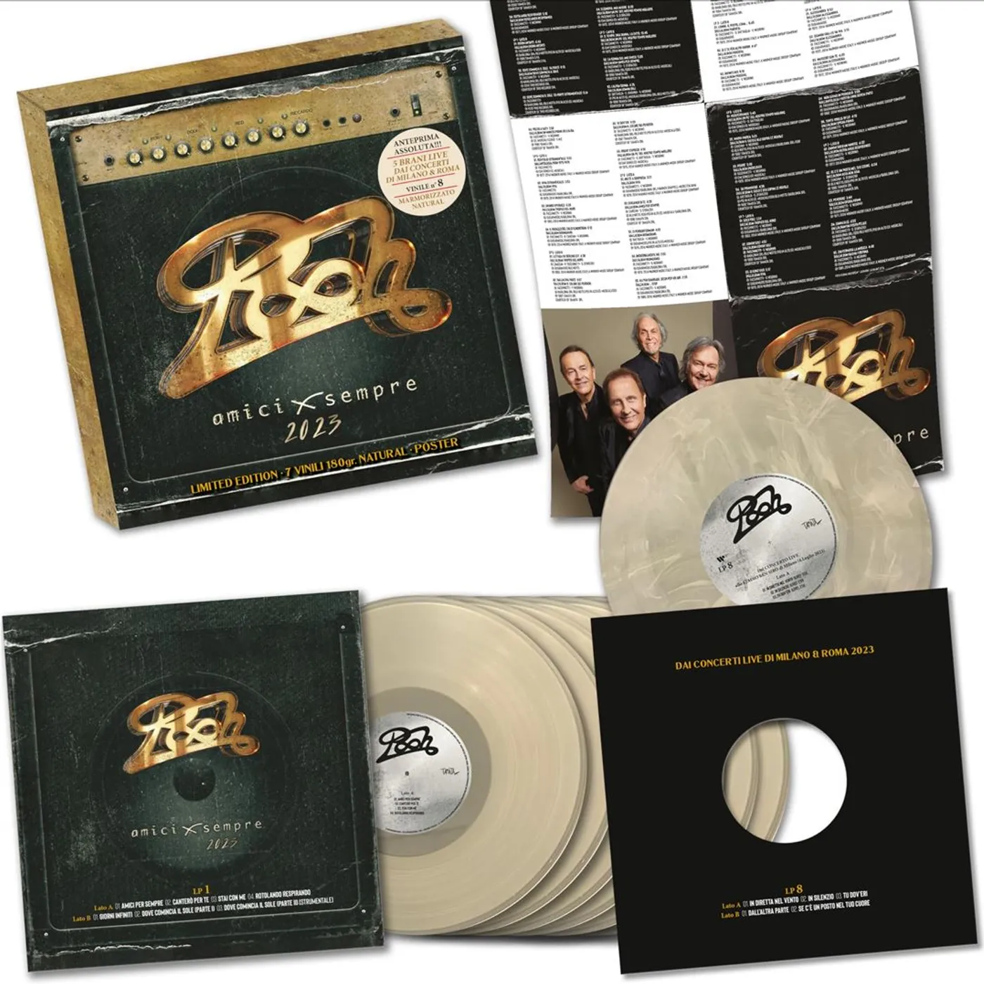 Pooh Amicixsempre 2023 (Deluxe) Vinyl Record