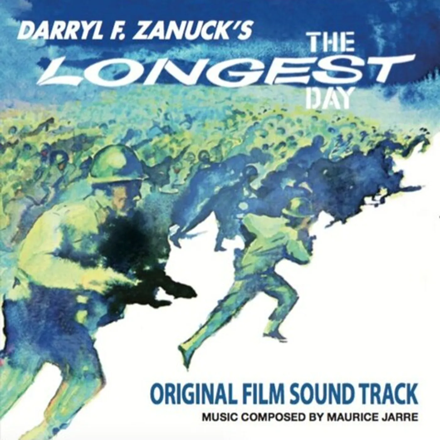 Maurice Jarre LONGEST DAY - Original Soundtrack Vinyl Record