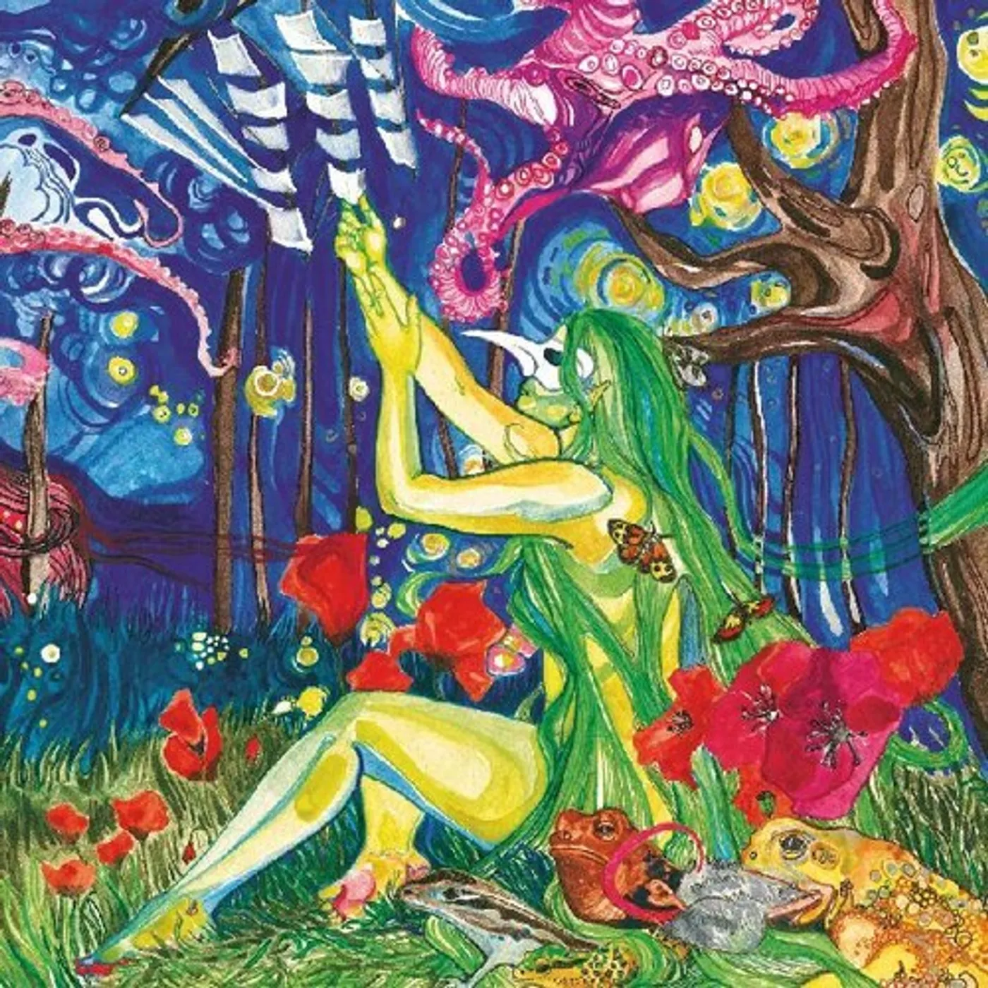 Arabs In Aspic Victim Of Your Fathers Agony (Limited/Yellow/Blue) Vinyl Record