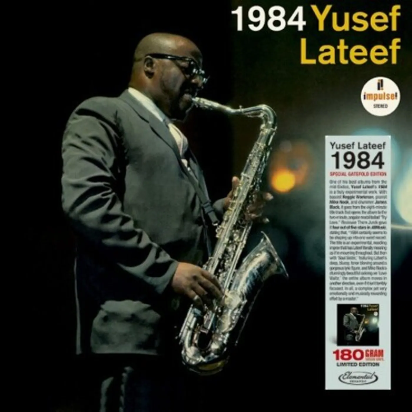 Yusef Lateef 1984 Vinyl Record