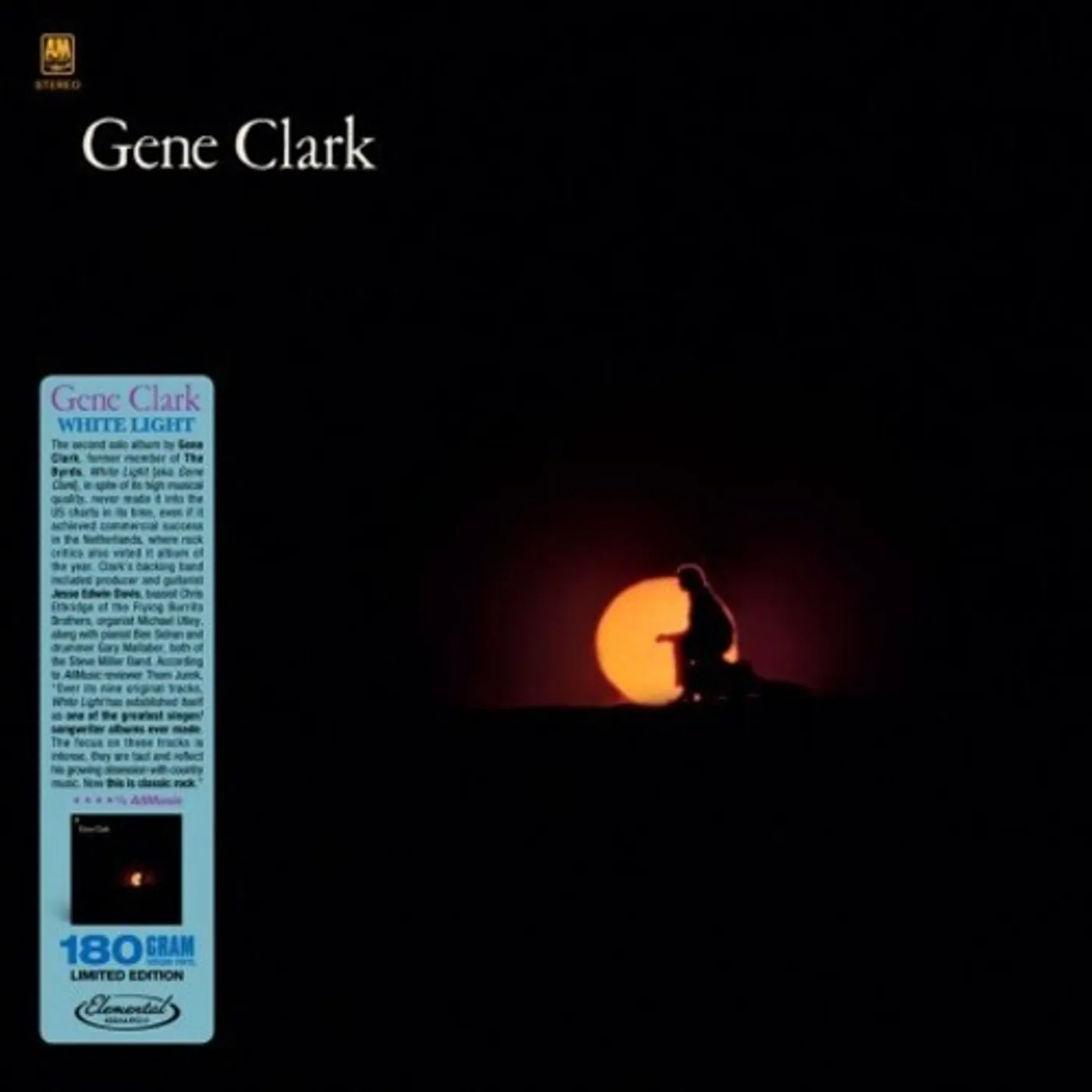 Gene Clark WHITE LIGHT Vinyl Record