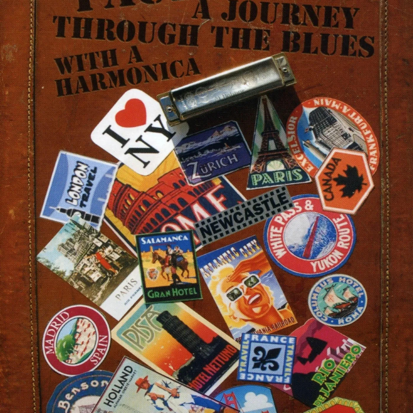 Paul Lamb JOURNEY THROUGH THE BLUES WITH HARMONICA DVD