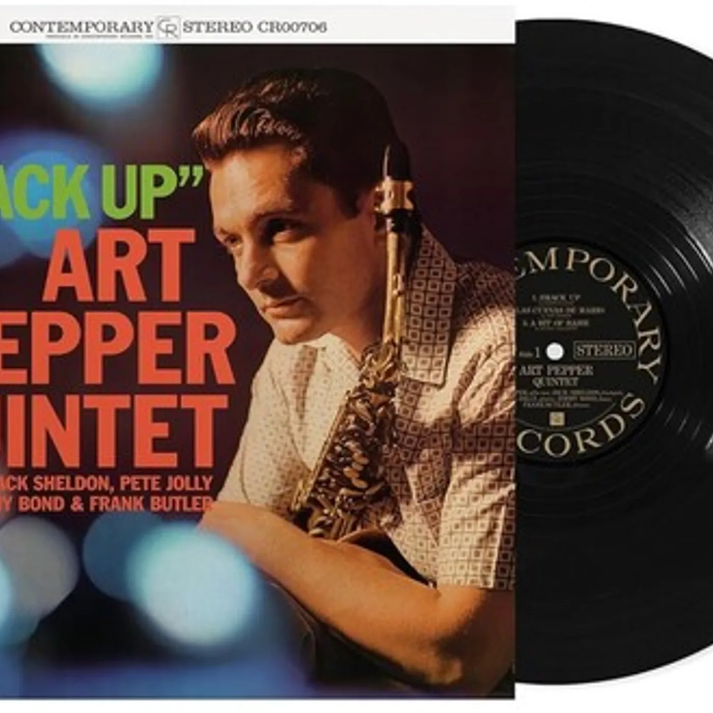 Art Pepper SMACK UP (CONTEMPORARY RECORDS ACOUSTIC SOUNDS) Vinyl Record