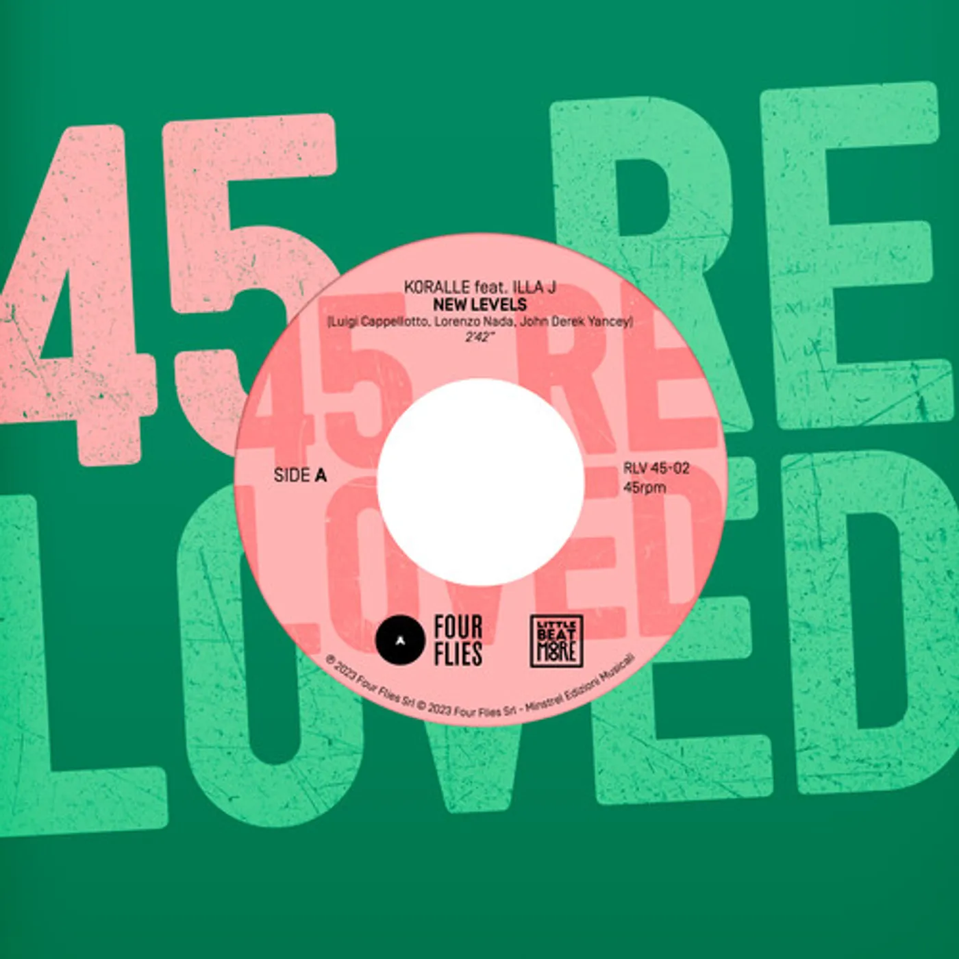 Koralle NEW LEVELS / CHARTREUSE Vinyl Record