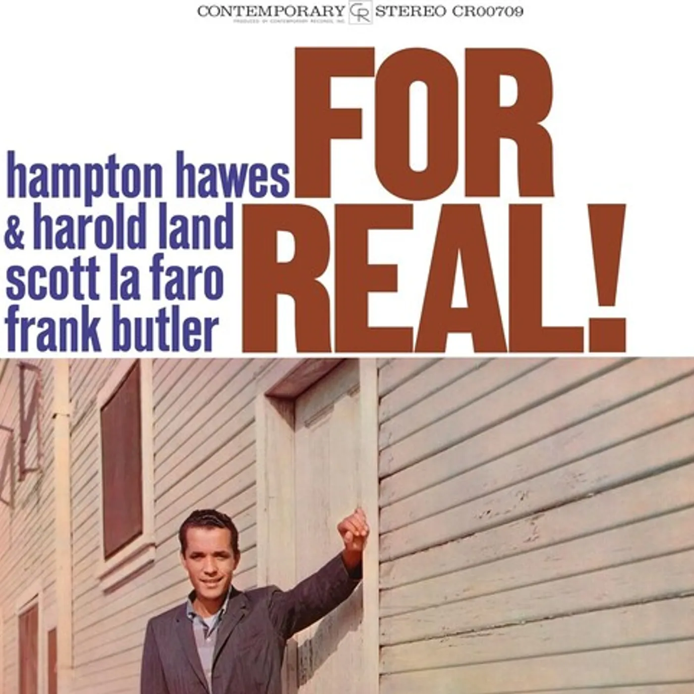 Hampton Hawes For Real (Contemporary Records Acoustic Sounds) Vinyl Record