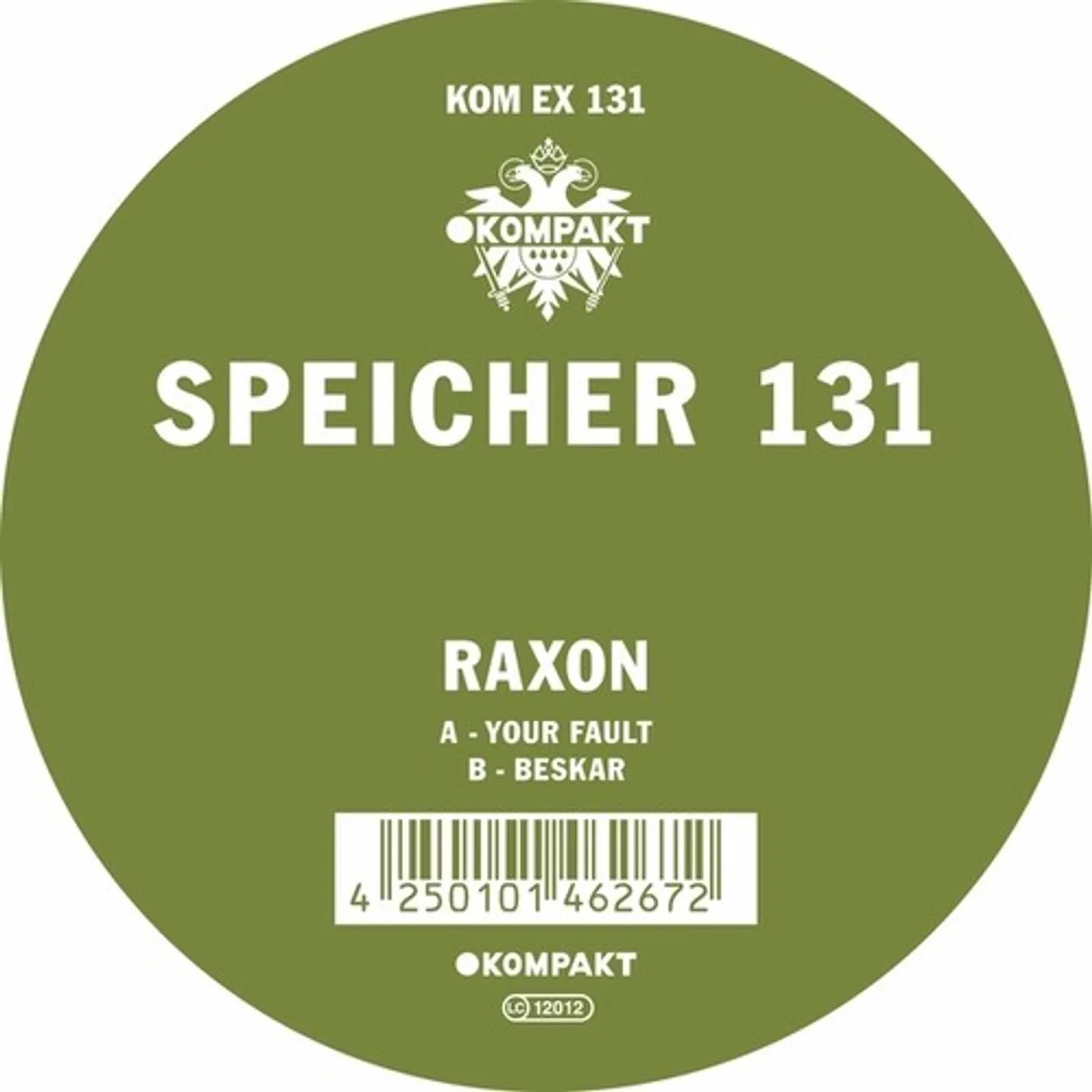 Raxon Speicher 131 Vinyl Record