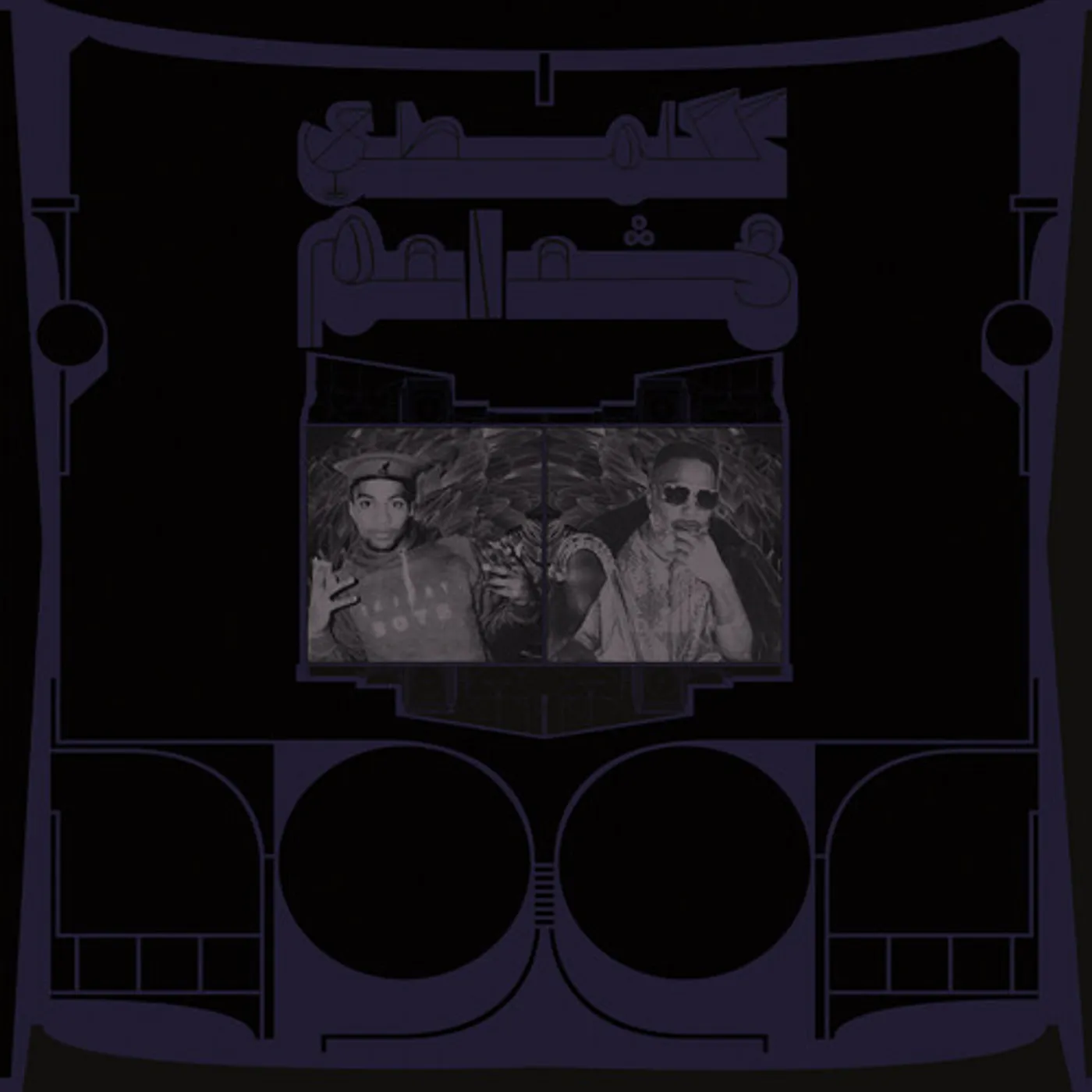 Shabazz Palaces EXOTIC BIRDS OF PREY - TRANSLUCENT WHITE Vinyl Record