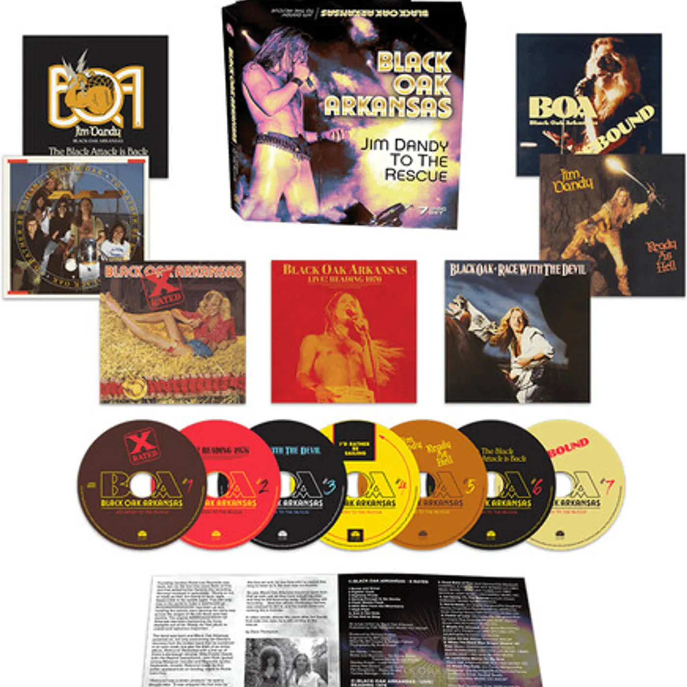 Black Oak Arkansas JIM DANDY TO THE RESCUE CD