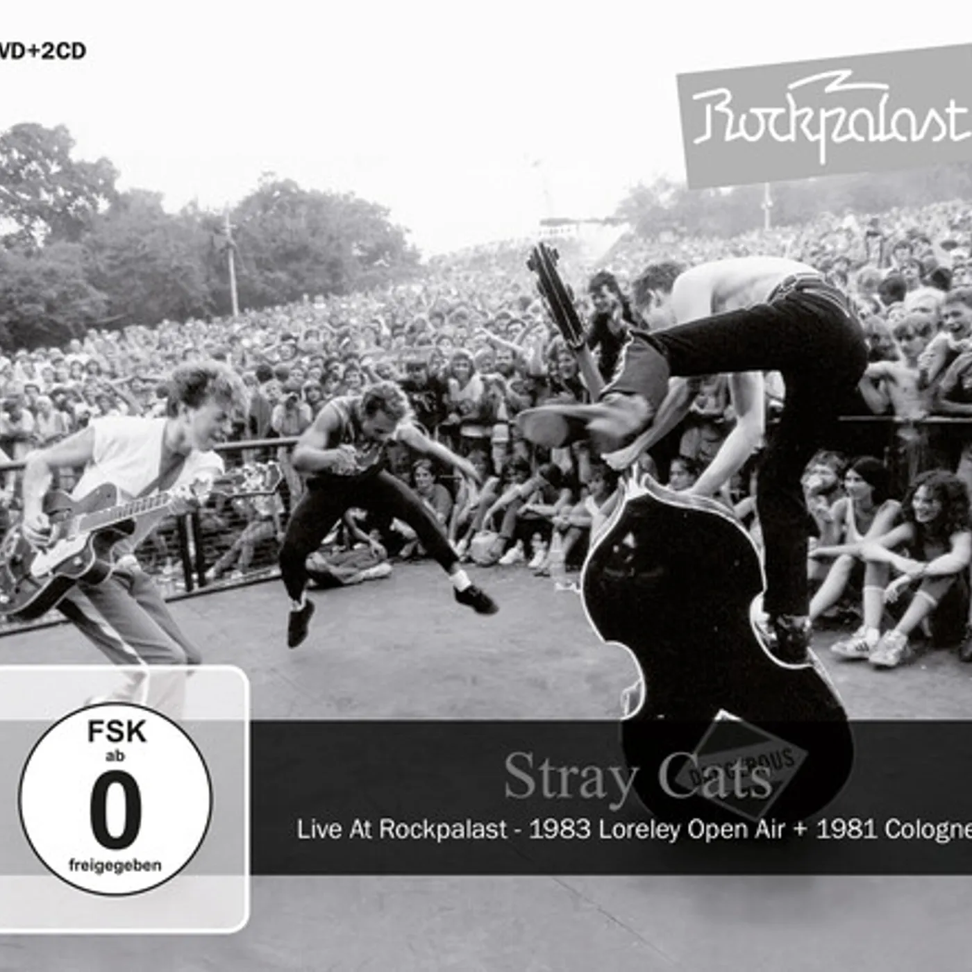 Stray Cats LIVE AT ROCKPALAST: 1983 LORELEY OPEN AIR & 1981 CD