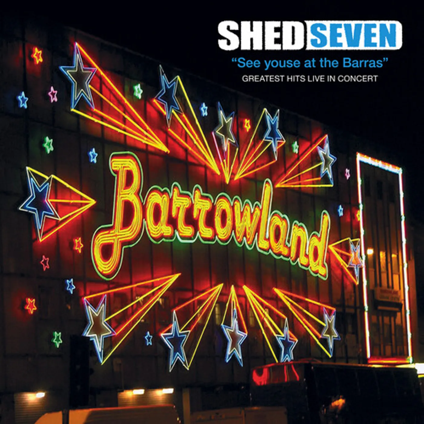 Shed Seven BEST OF LIVE Vinyl Record
