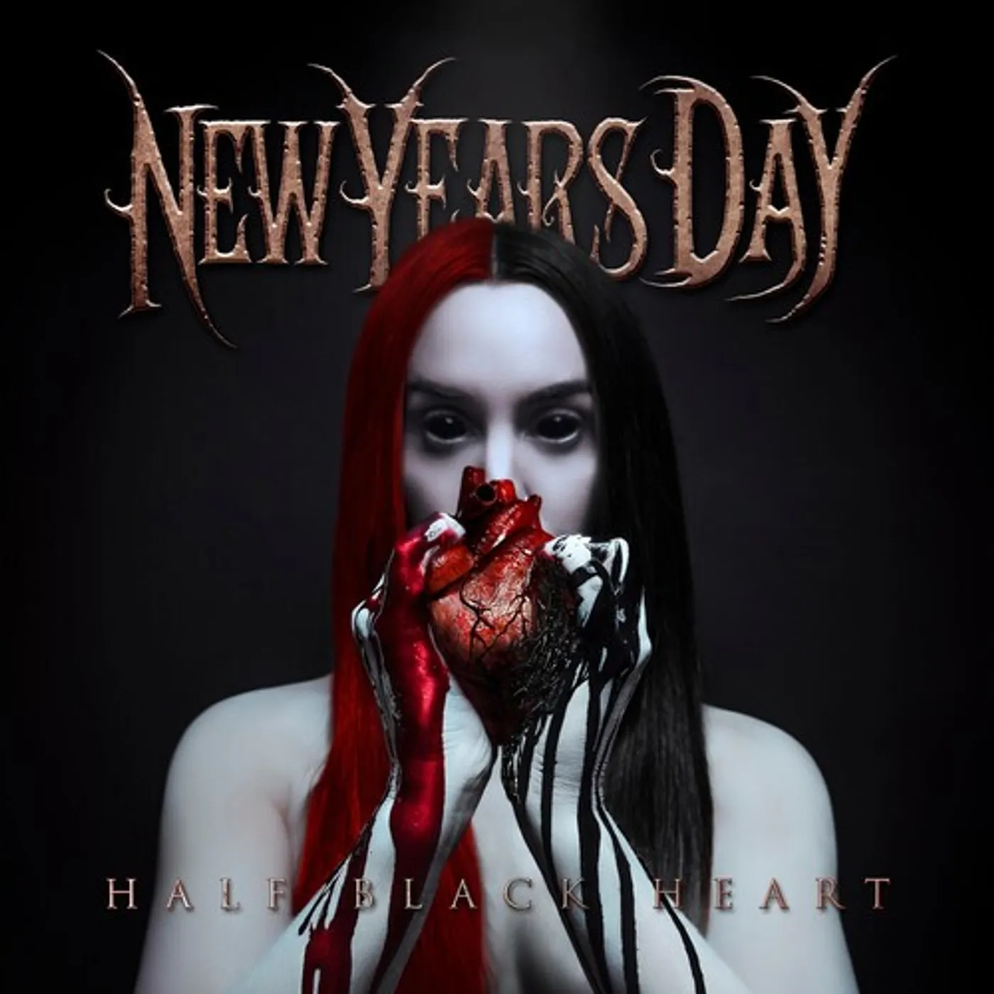 New Years Day HALF BLACK HEART CD