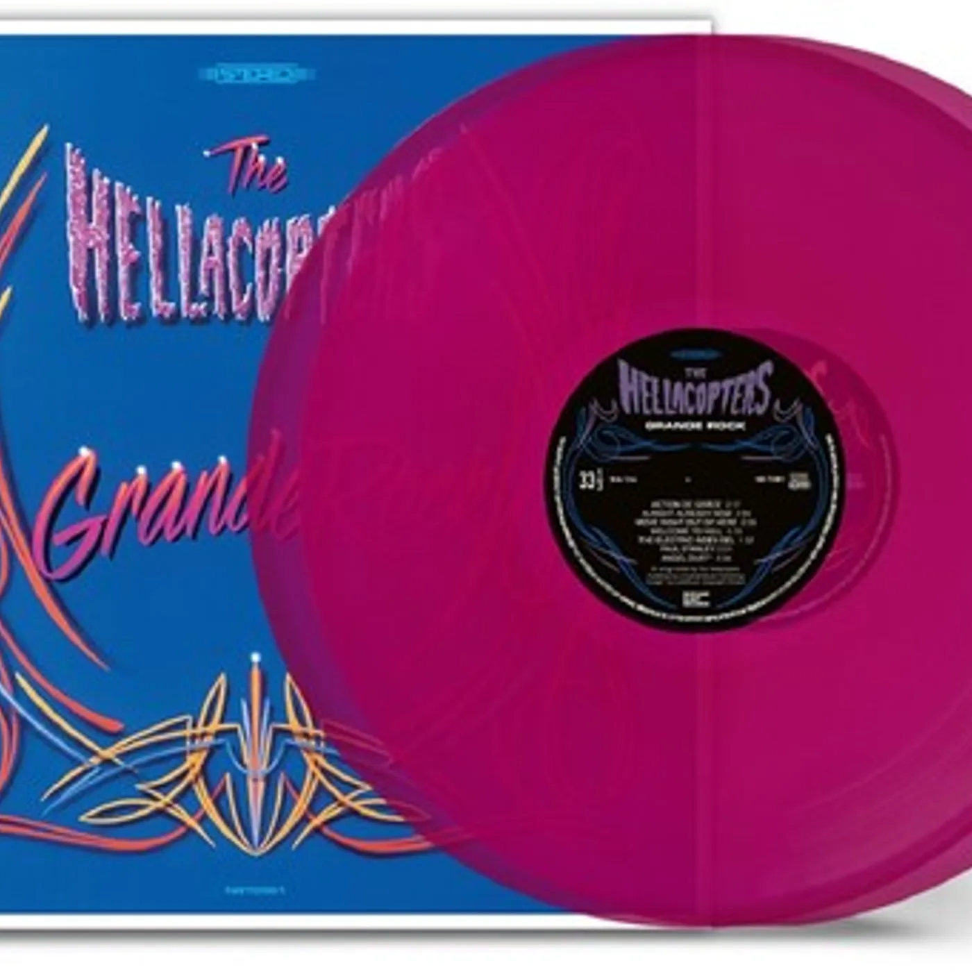 The Hellacopters GRANDE ROCK REVISITED - TRANS PURPLE Vinyl Record