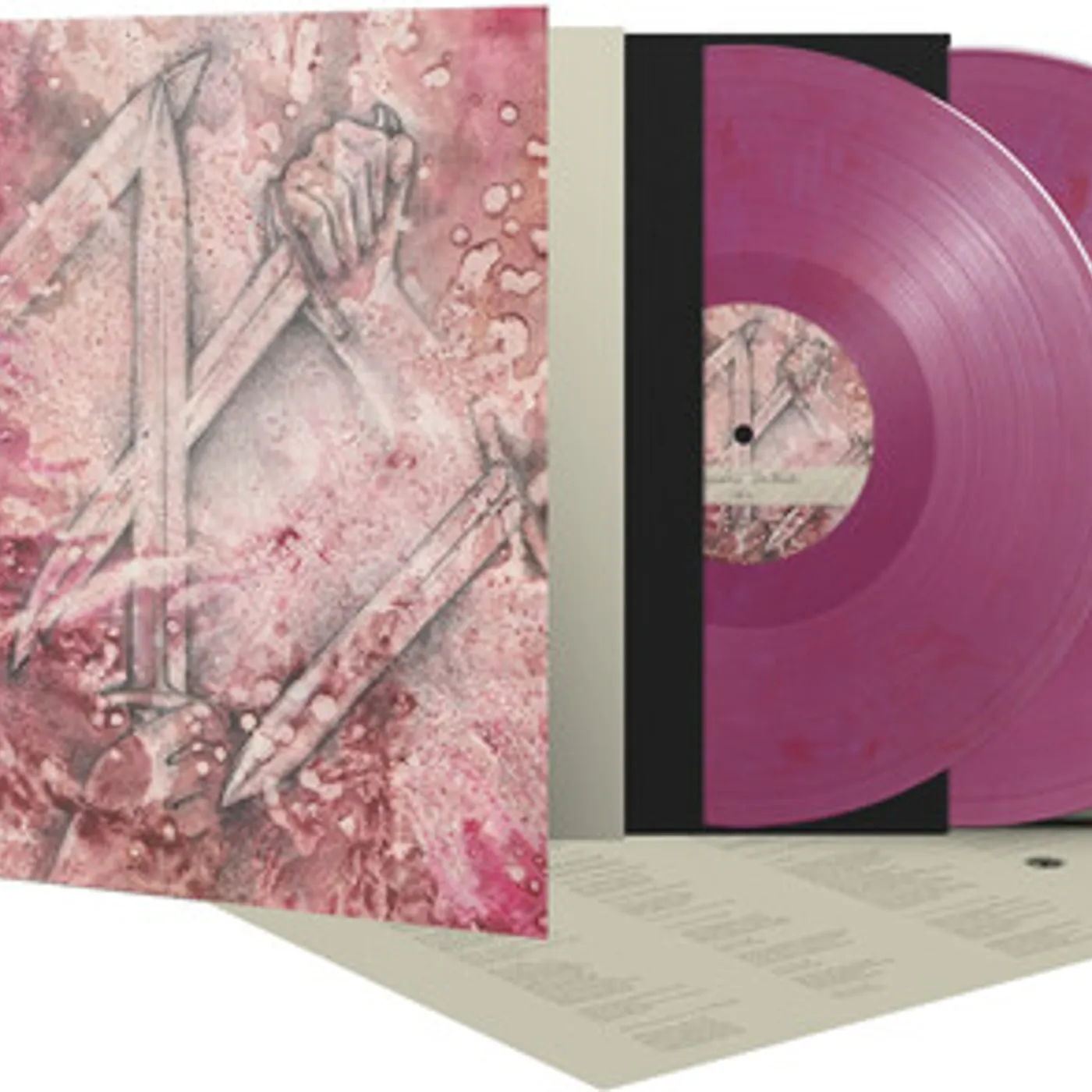 Sol Invictus BLADE - PURPLE/RED MARBLE Vinyl Record