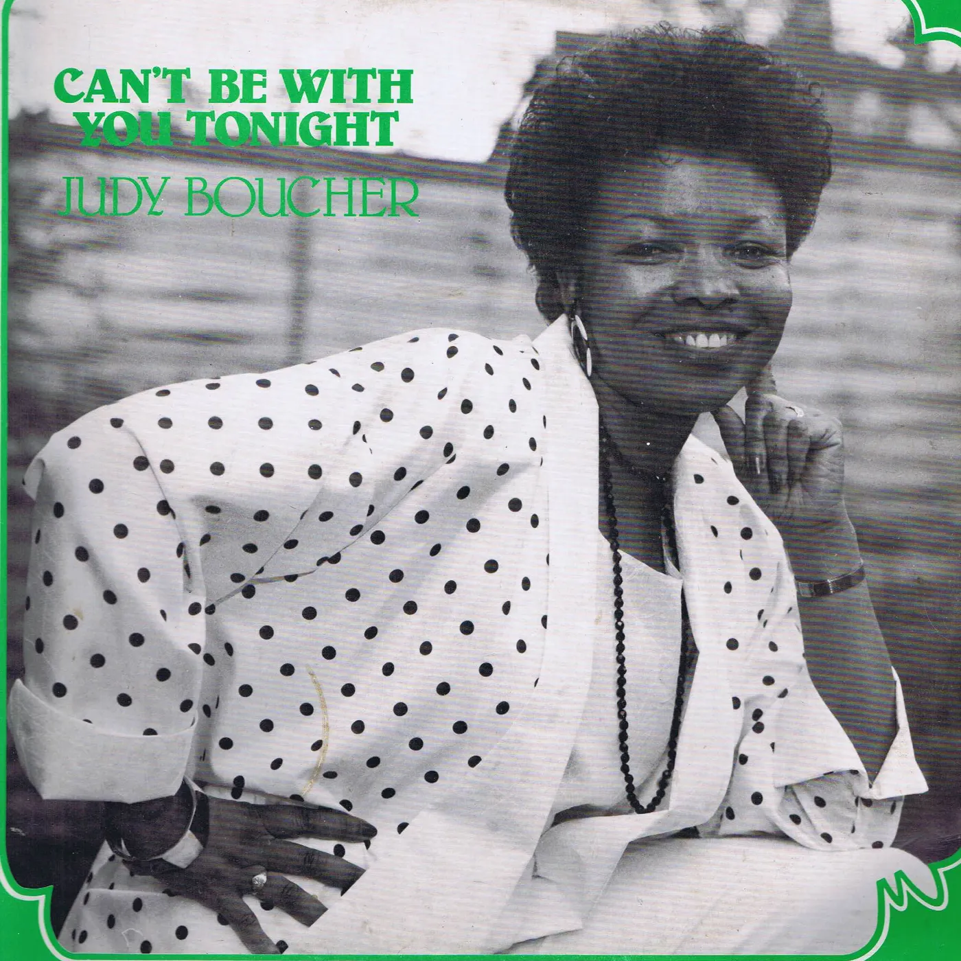 Judy Boucher CAN'T BE WITH YOU TONIGHT Vinyl Record