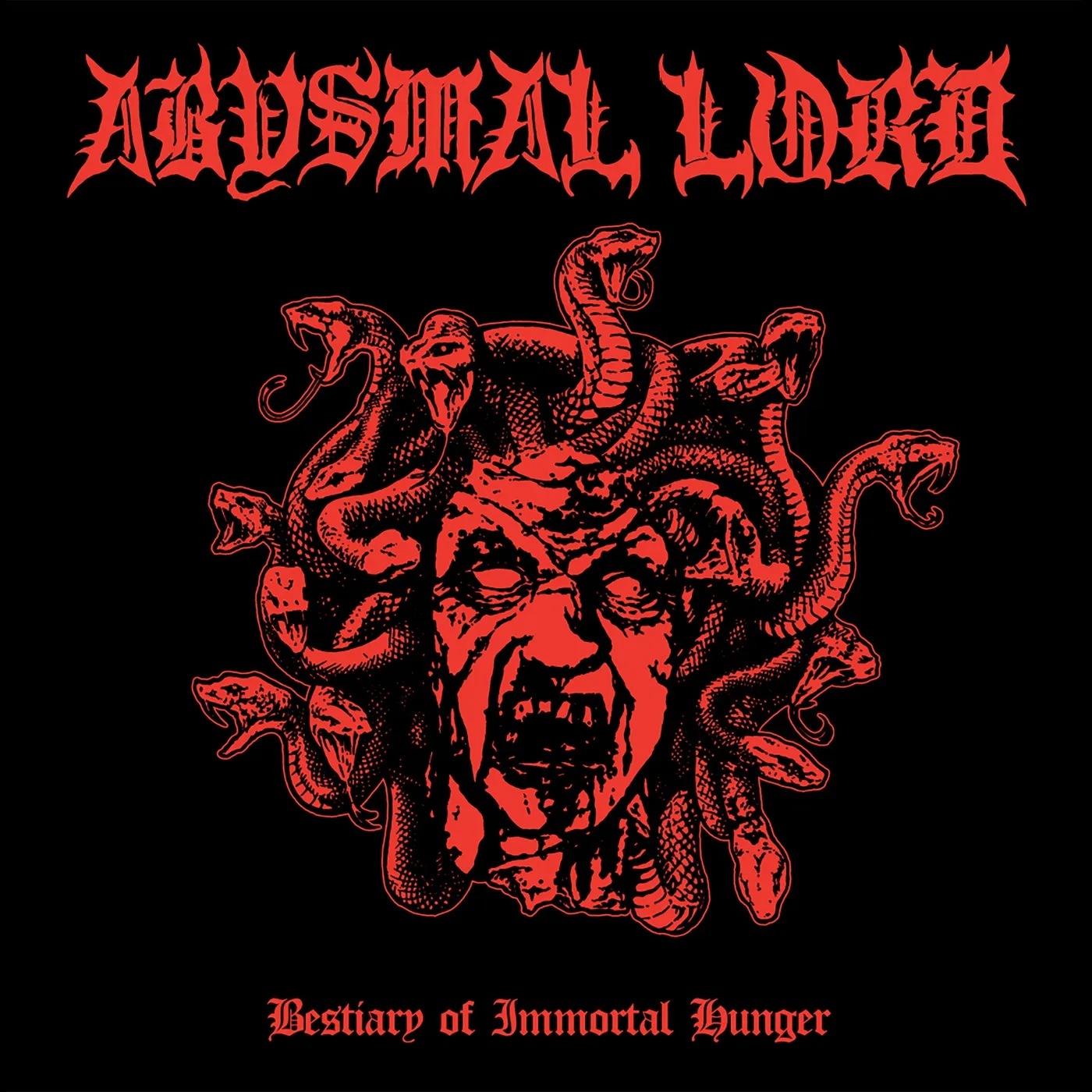 Abysmal Lord BESTIARY OF IMMORTAL HUNGER Vinyl Record