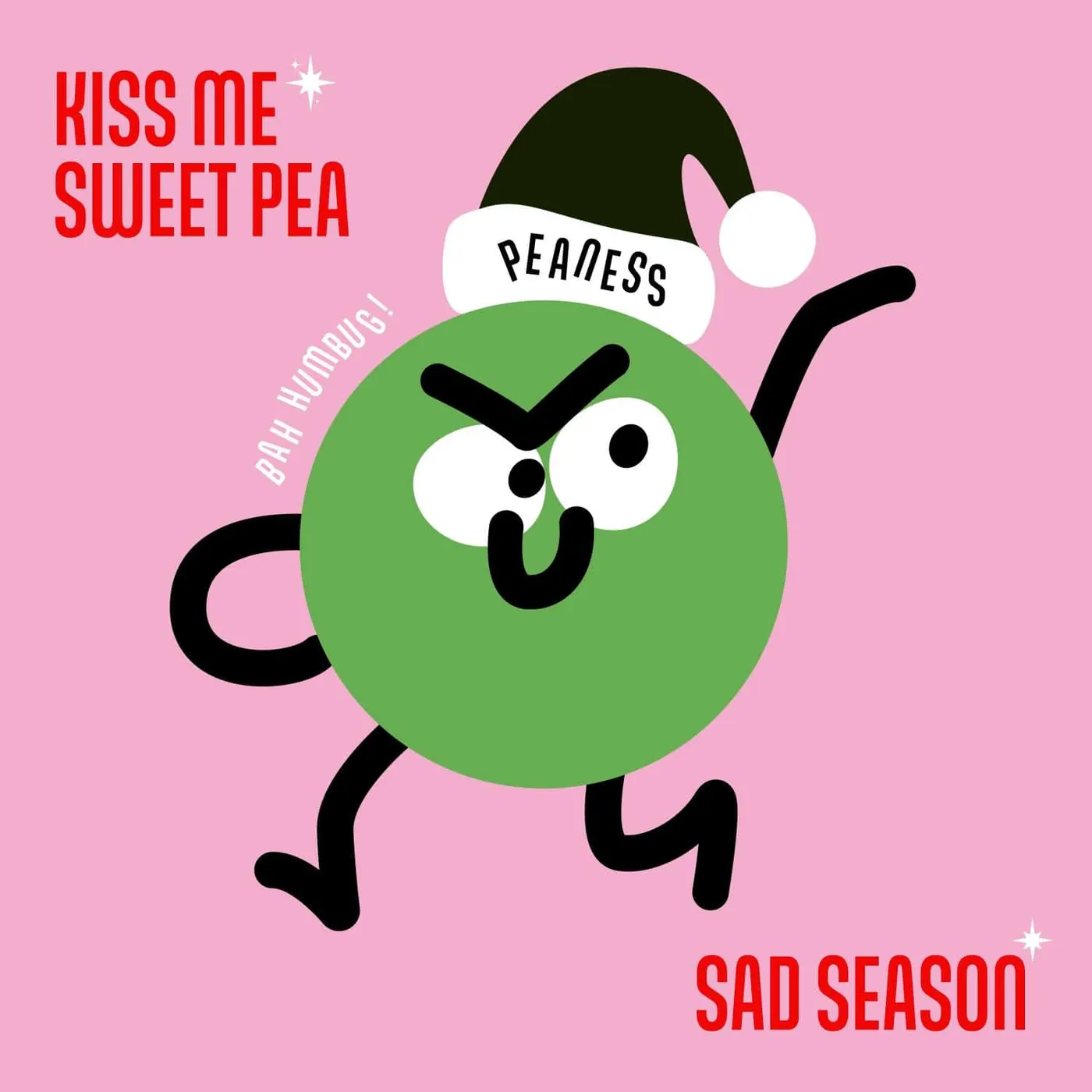 Peaness KISS ME SWEET PEA / SAD SEASON Vinyl Record