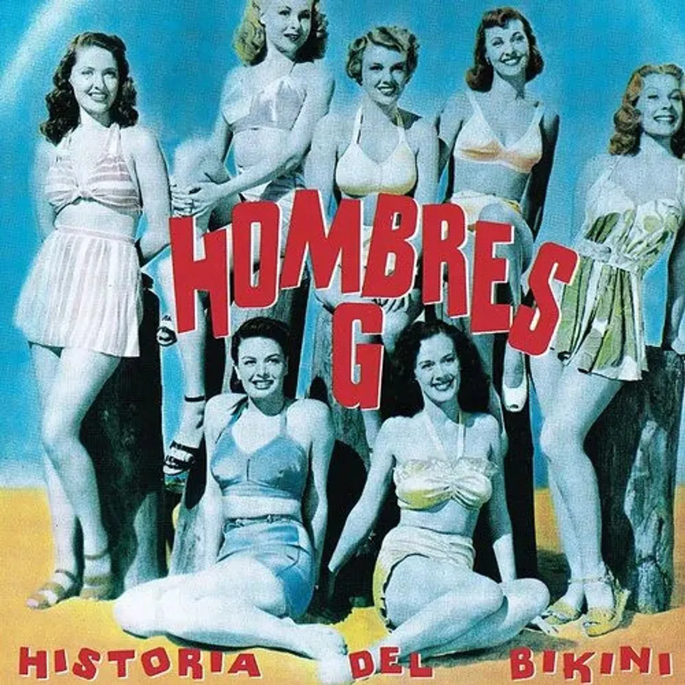 Hombres G HISTORIA DEL BIKINI Vinyl Record