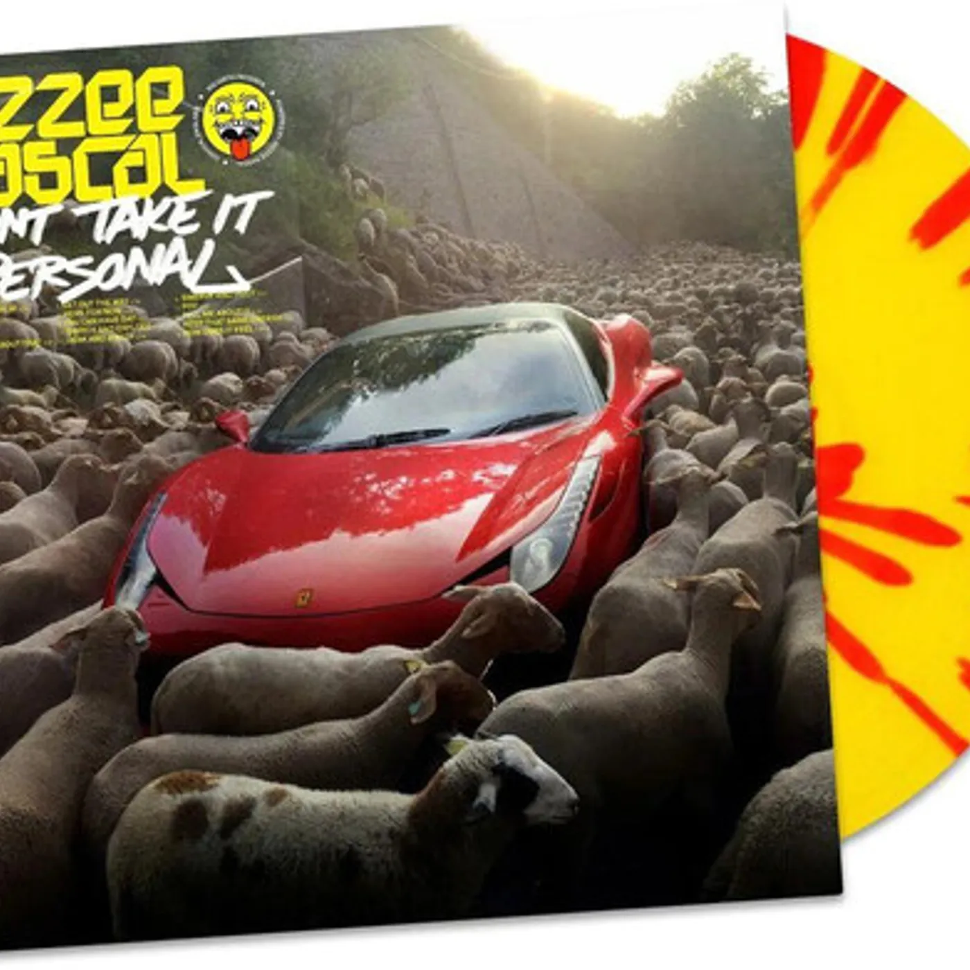 Dizzee Rascal Don't Take It Personal (Yellow & Red Splatter) Vinyl Record