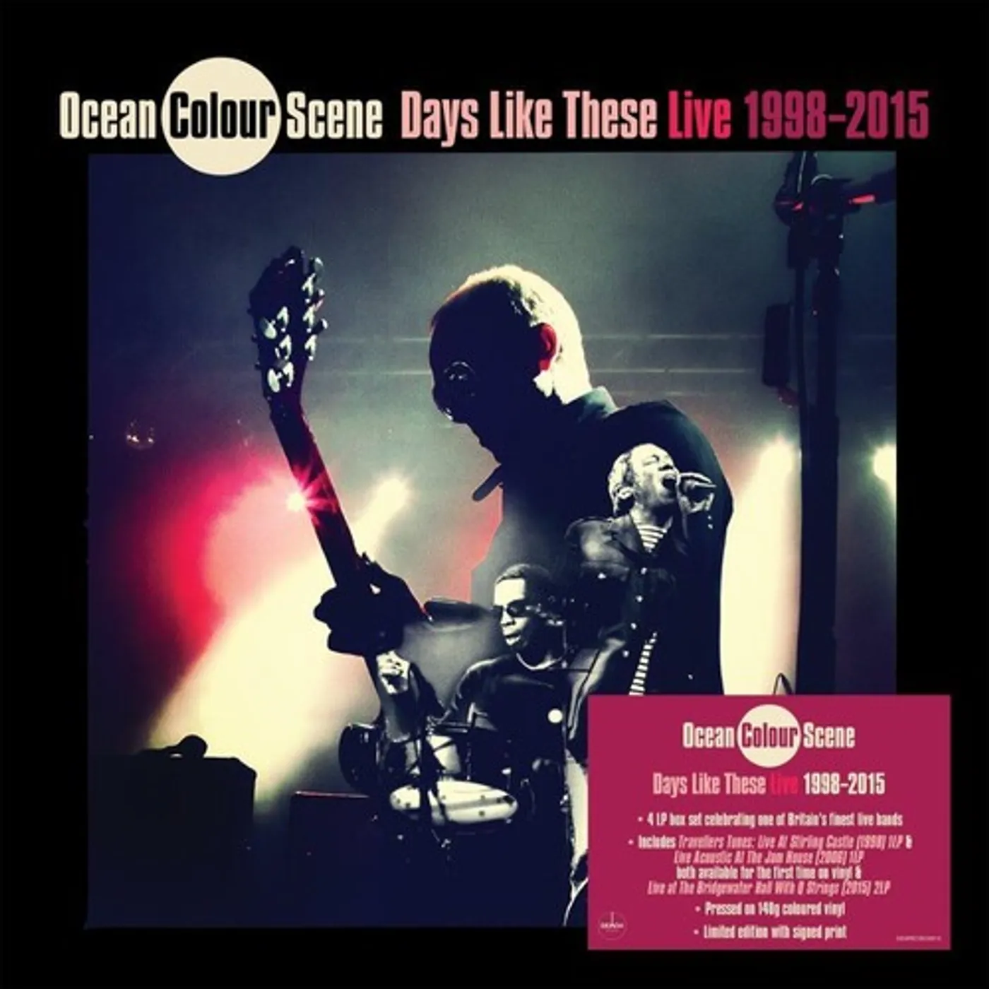 Ocean Colour Scene DAYS LIKE THESE: LIVE 1998-2015 Vinyl Record